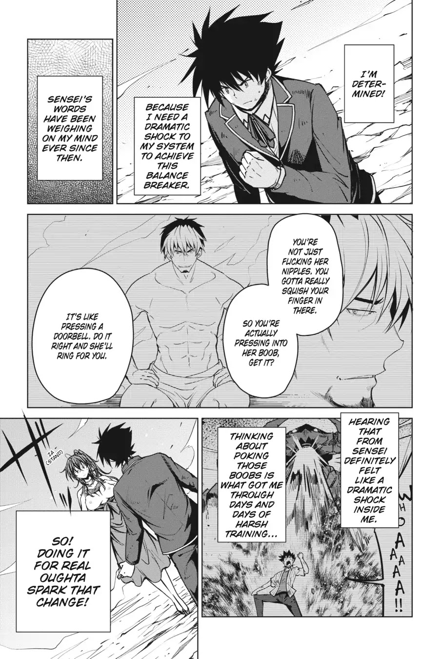High-School DxD Chapter 63 page 5 - Chapter 63: Right or Left!? Doorbells of Fate!!
