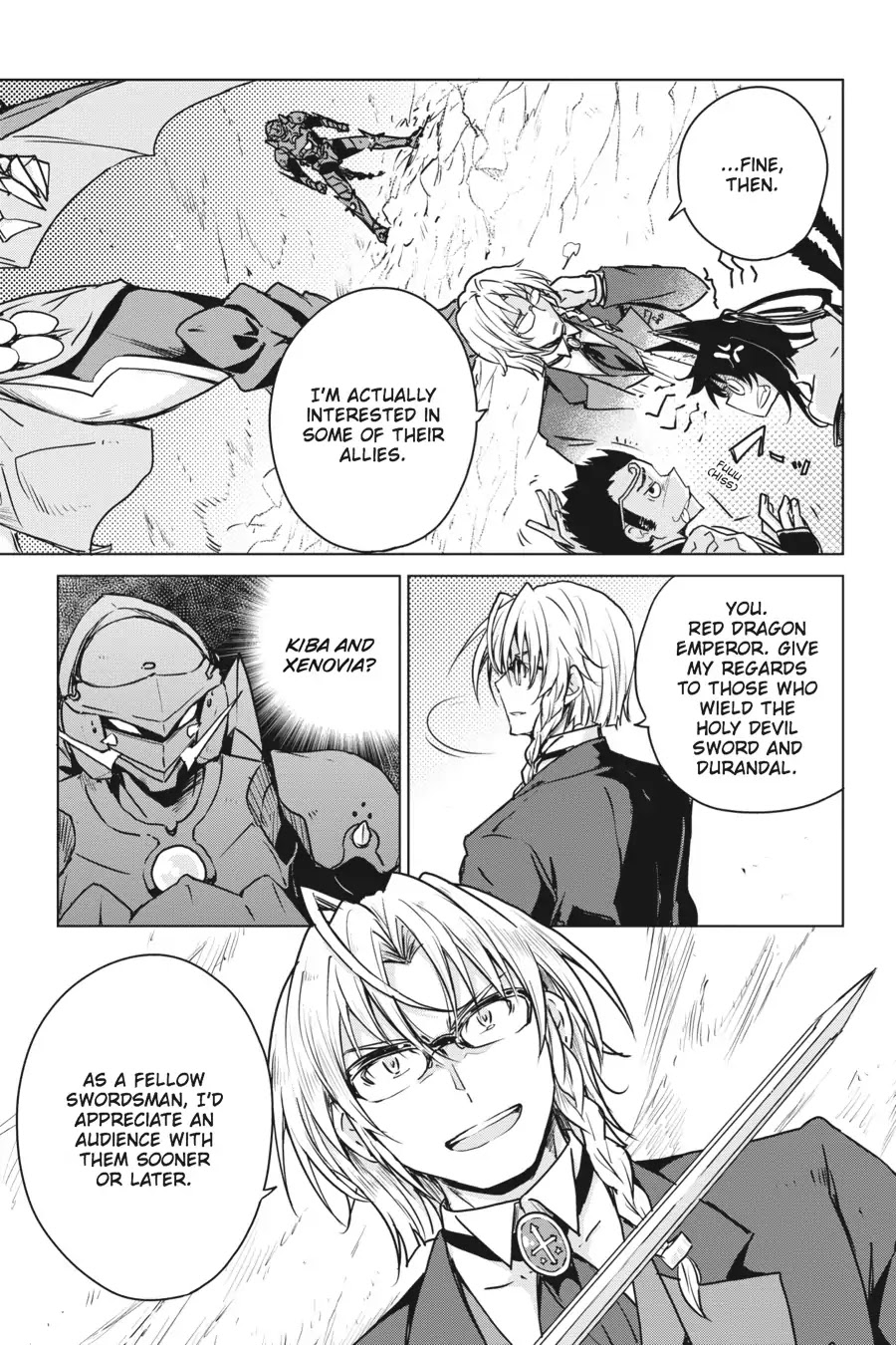 High-School DxD Chapter 66 page 15 - Chapter 66: Attack! Ultimate Holy Blade!!
