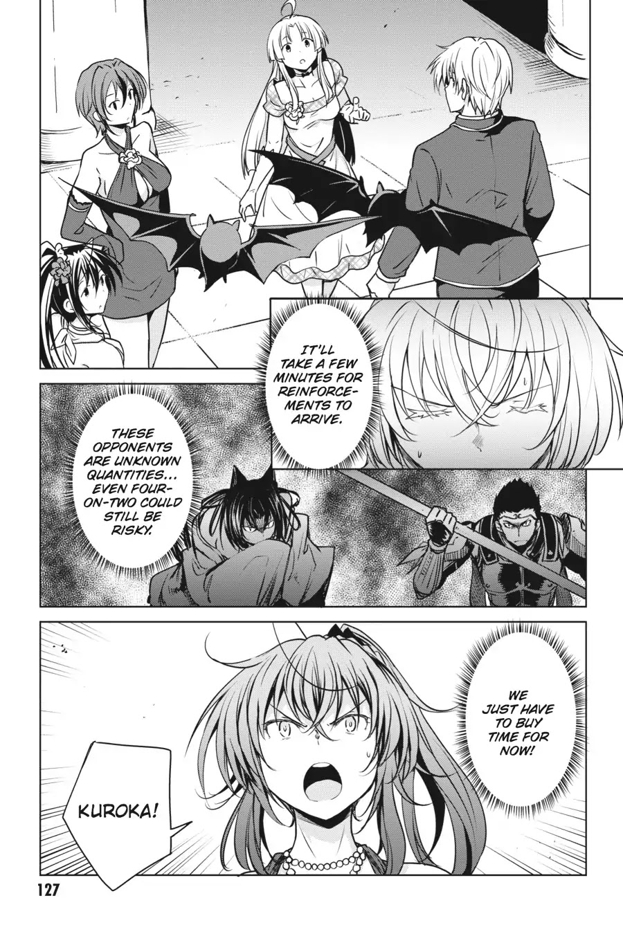 High-School DxD Chapter 66 page 3 - Chapter 66: Attack! Ultimate Holy Blade!!