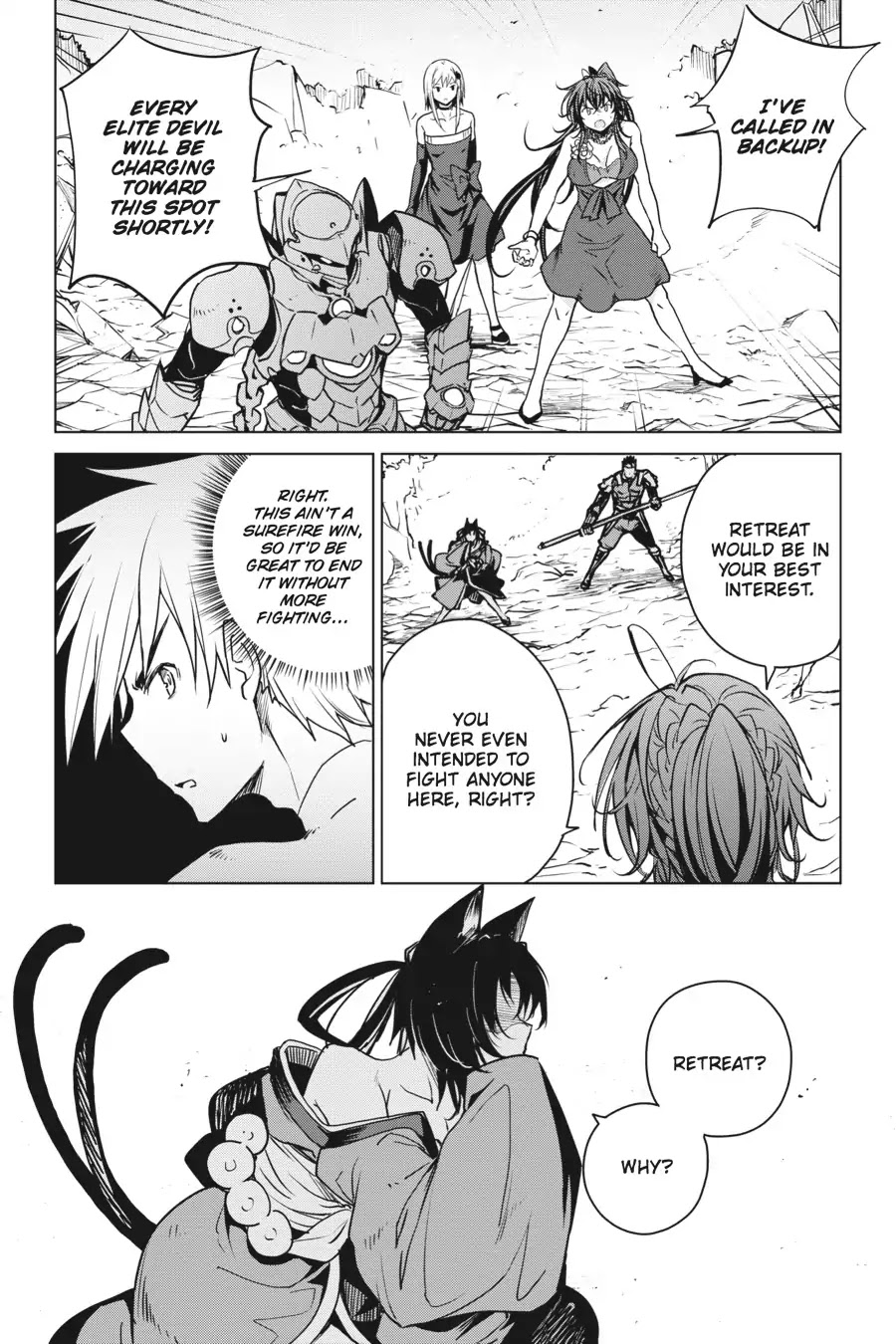 High-School DxD Chapter 66 page 4 - Chapter 66: Attack! Ultimate Holy Blade!!