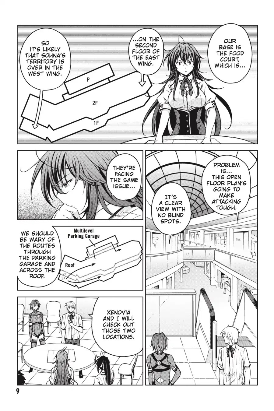 High-School DxD Chapter 68 page 10 - Chapter 68: President VS. Council President - The Battle's First Half! (Part 1)
