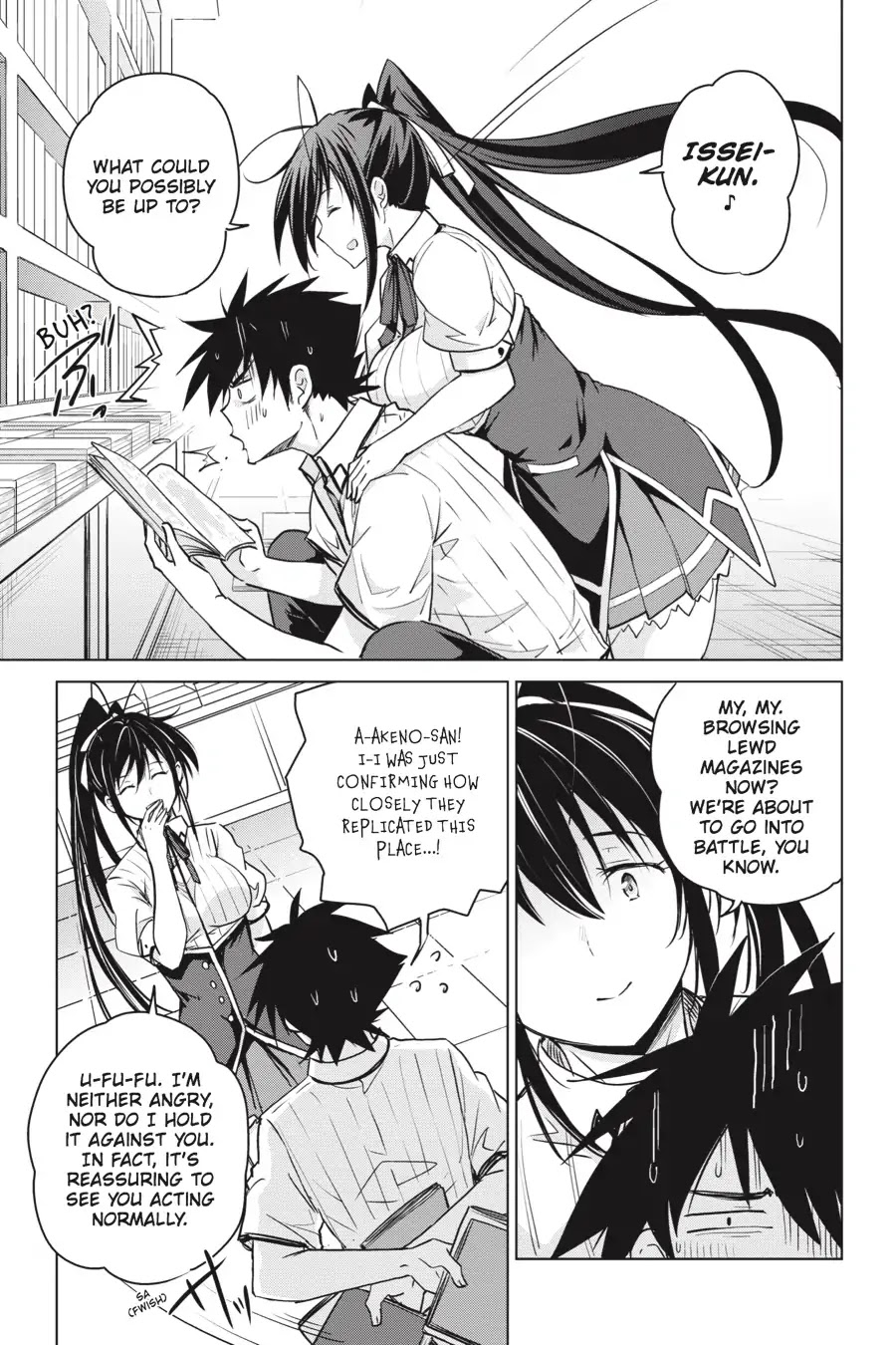 High-School DxD Chapter 68 page 16 - Chapter 68: President VS. Council President - The Battle's First Half! (Part 1)