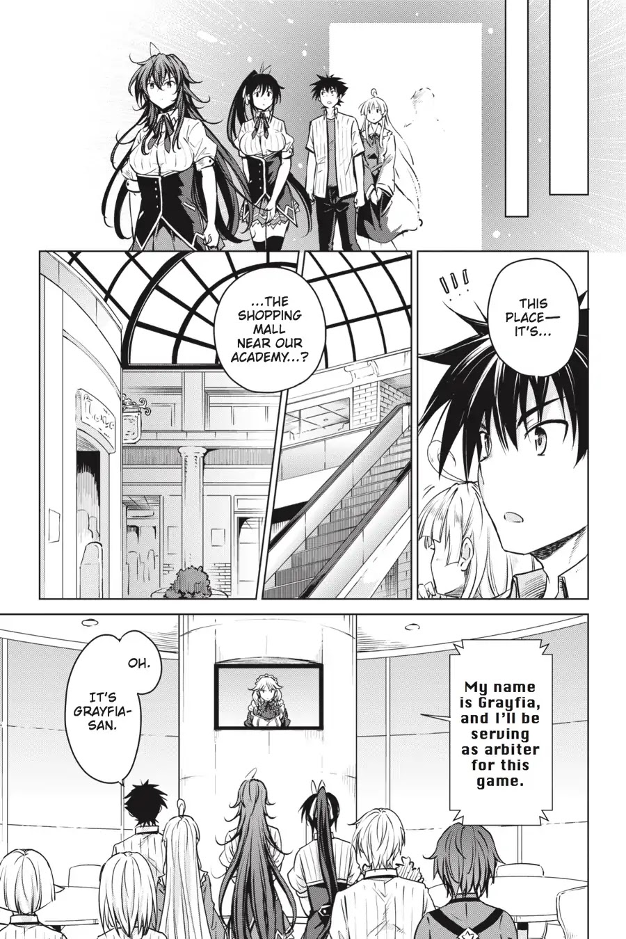High-School DxD Chapter 68 page 6 - Chapter 68: President VS. Council President - The Battle's First Half! (Part 1)