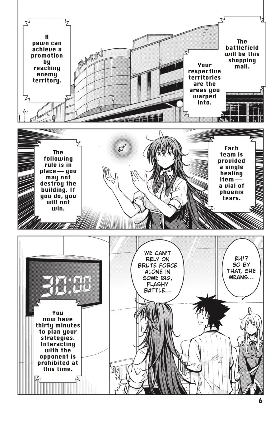 High-School DxD Chapter 68 page 7 - Chapter 68: President VS. Council President - The Battle's First Half! (Part 1)