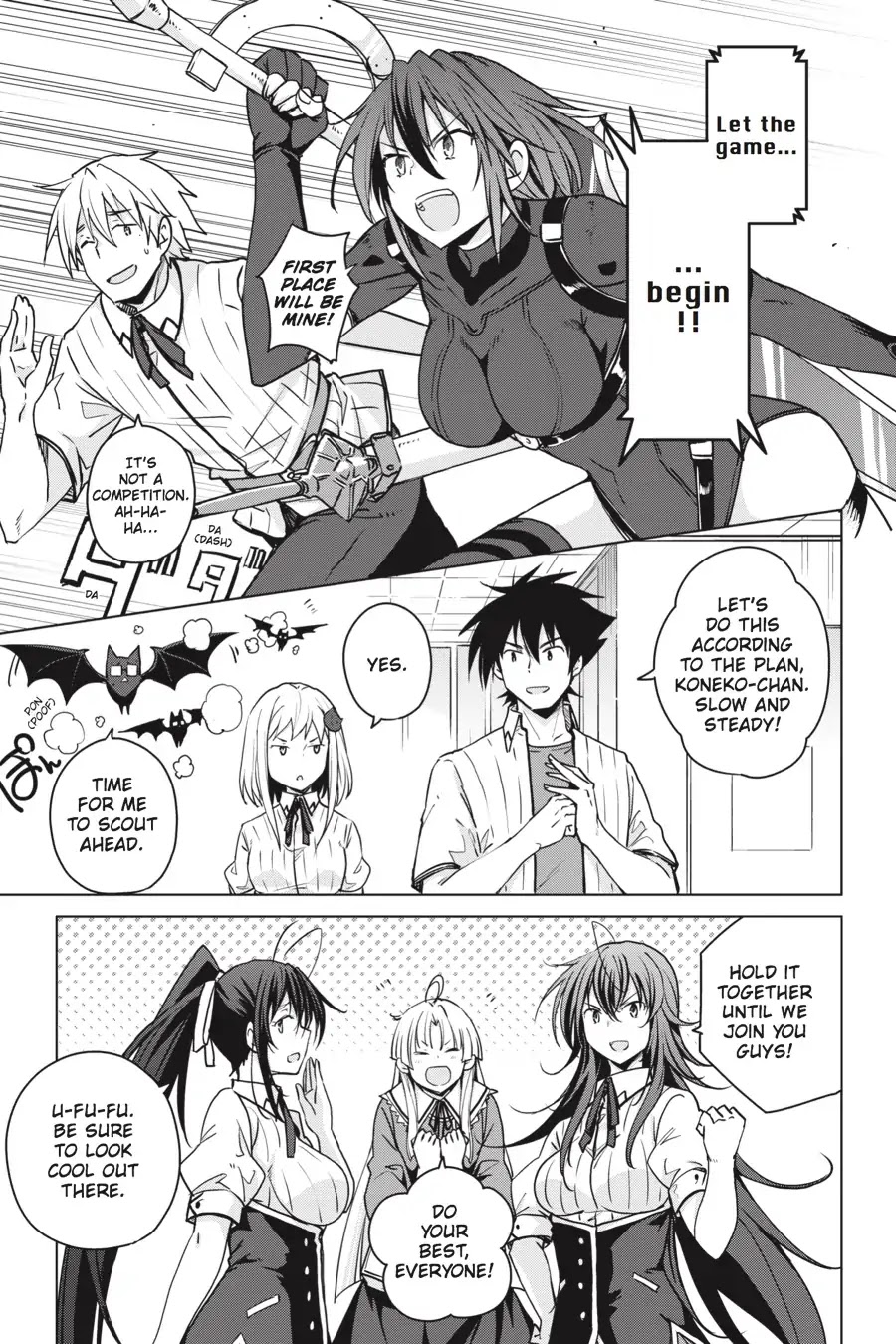 High-School DxD Chapter 69 page 11 - Chapter 69: President VS. Council President - The Battle's First Half! (Part 2)