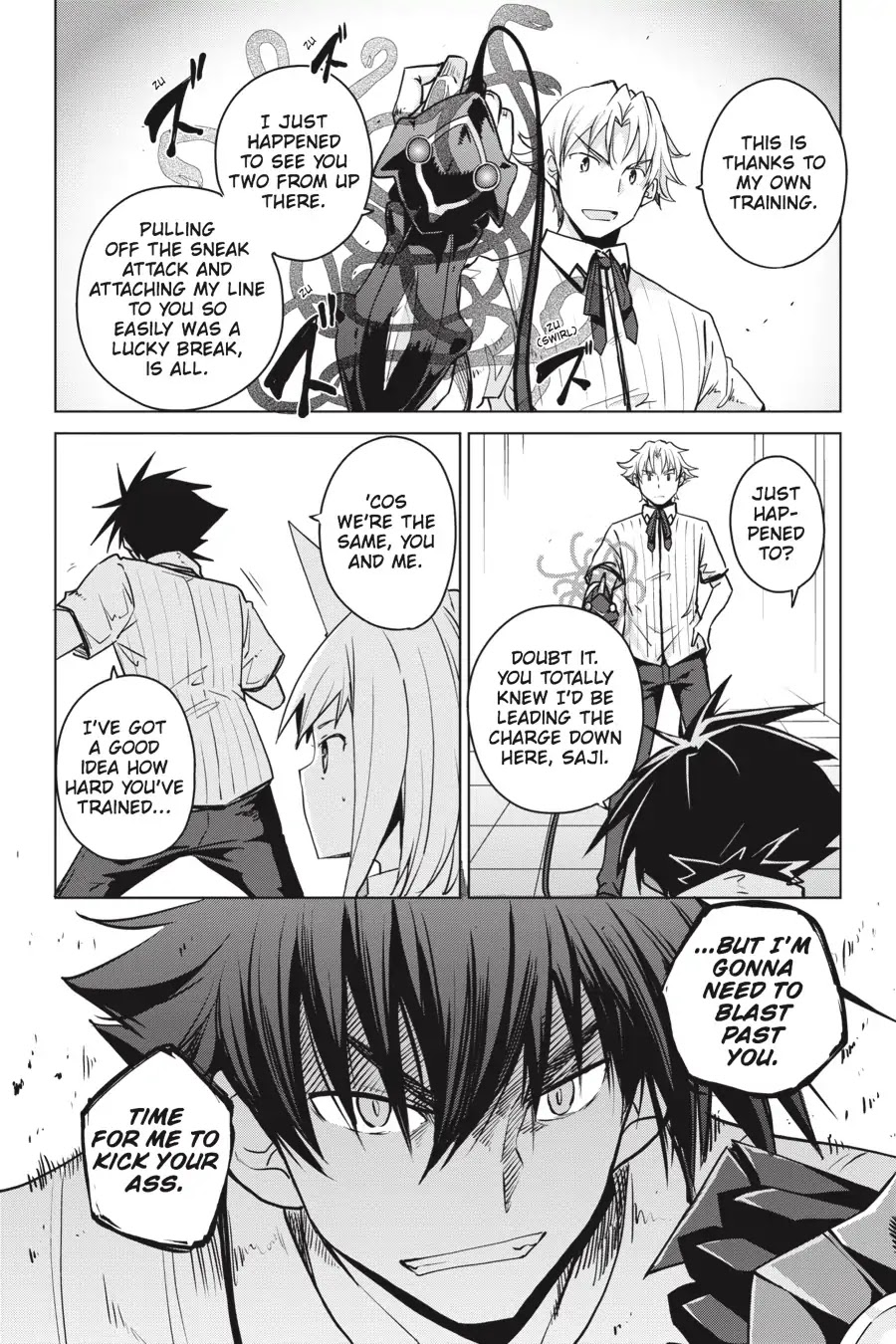 High-School DxD Chapter 69 page 18 - Chapter 69: President VS. Council President - The Battle's First Half! (Part 2)