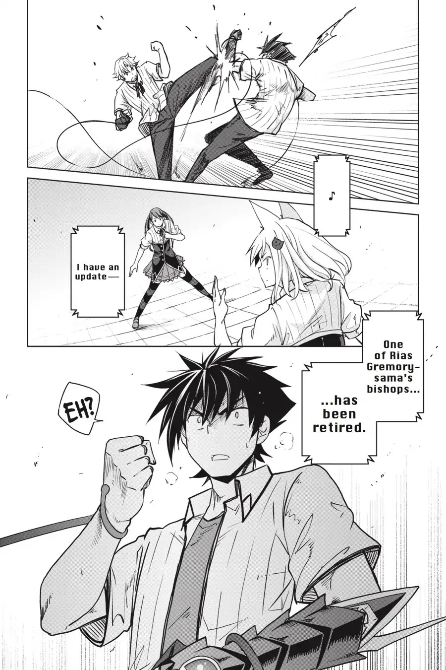 High-School DxD Chapter 69 page 20 - Chapter 69: President VS. Council President - The Battle's First Half! (Part 2)