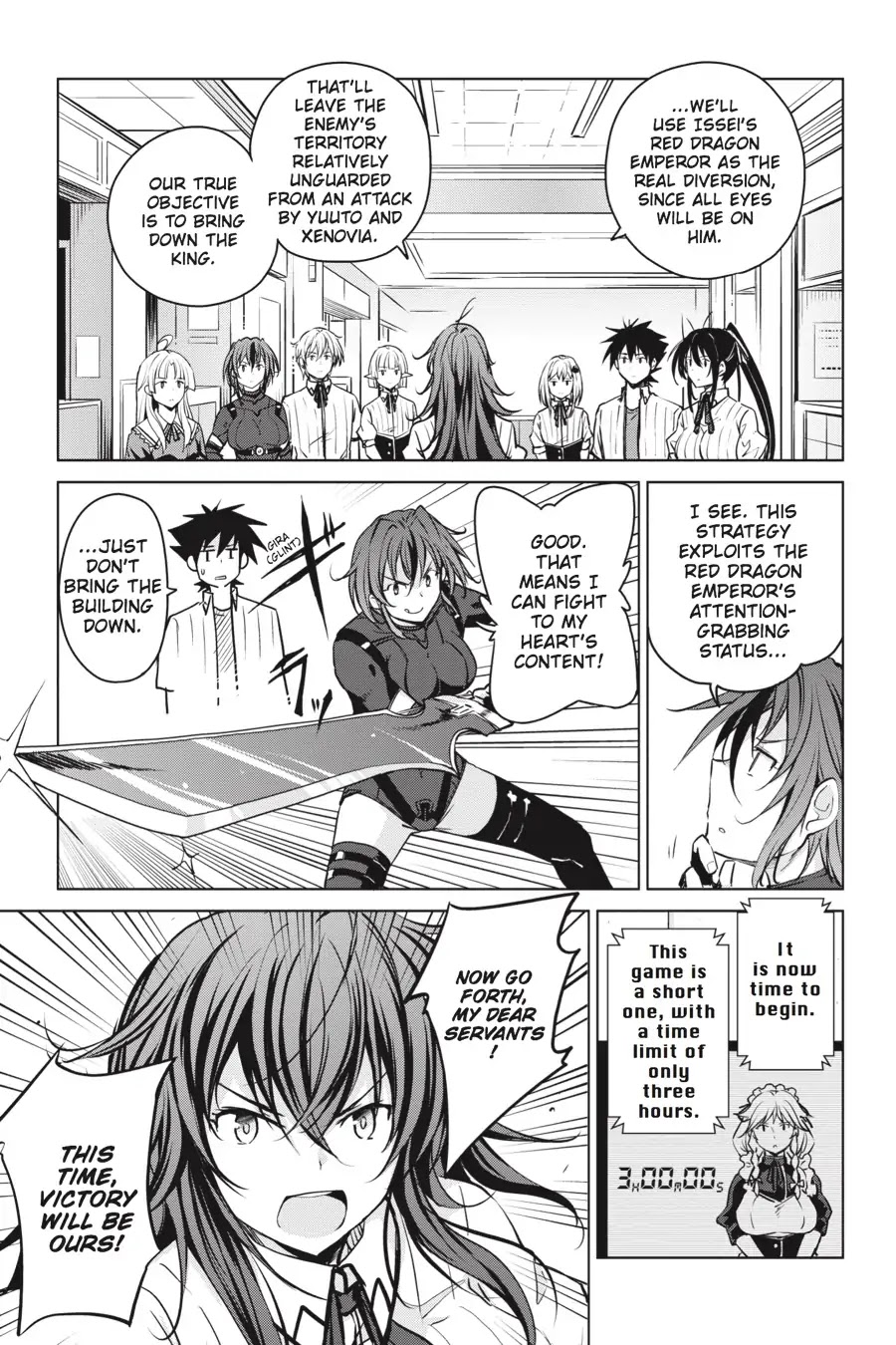 High-School DxD Chapter 69 page 9 - Chapter 69: President VS. Council President - The Battle's First Half! (Part 2)