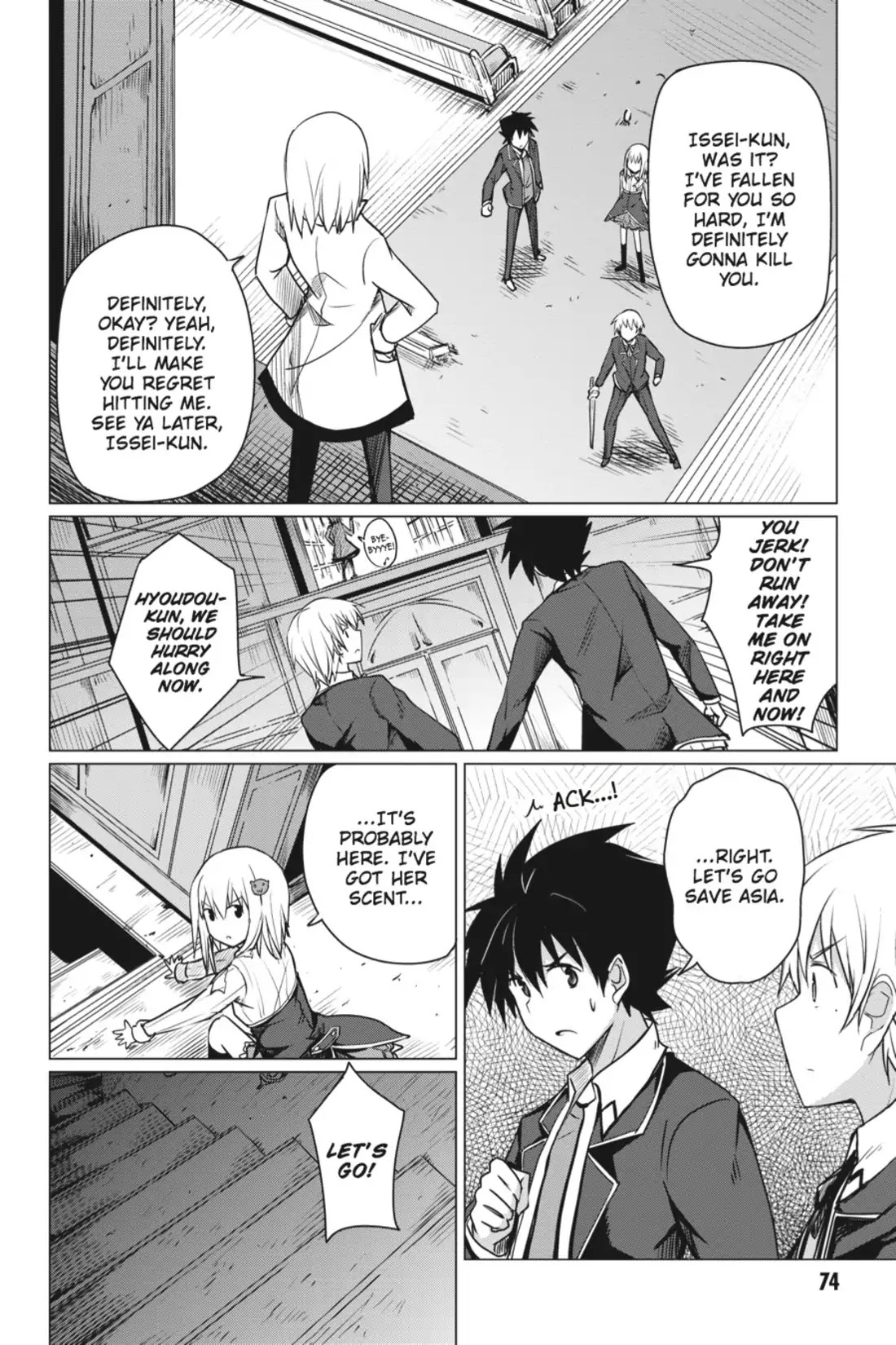 High-School DxD Chapter 7 page 20 - Chapter 7: I'll Save My Friend