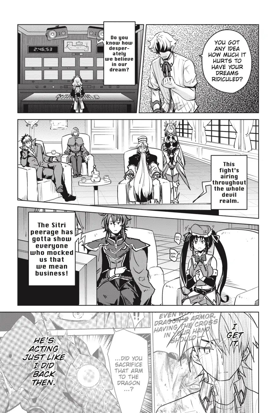 High-School DxD Chapter 70 page 15 - Chapter 70: President VS. Council President - The Battle's First Half! (Part 3)