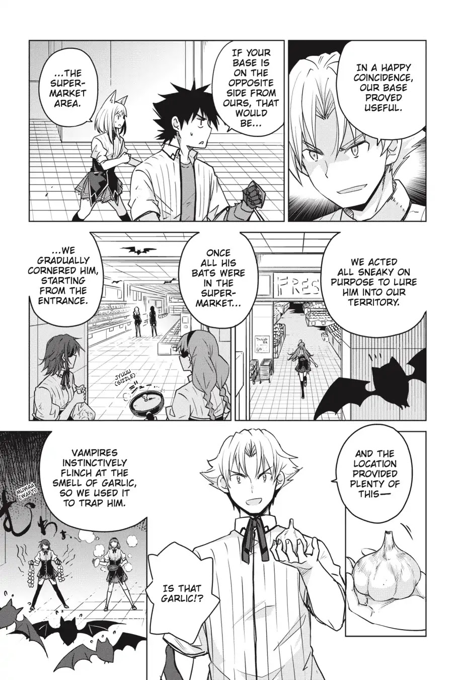 High-School DxD Chapter 70 page 3 - Chapter 70: President VS. Council President - The Battle's First Half! (Part 3)