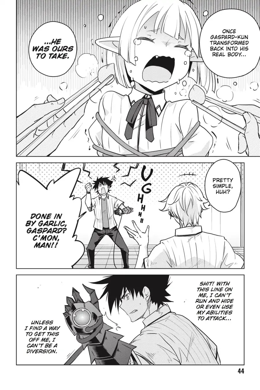 High-School DxD Chapter 70 page 4 - Chapter 70: President VS. Council President - The Battle's First Half! (Part 3)