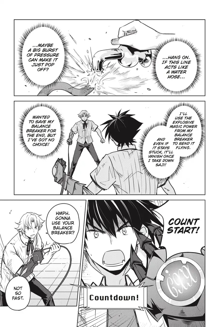 High-School DxD Chapter 70 page 5 - Chapter 70: President VS. Council President - The Battle's First Half! (Part 3)