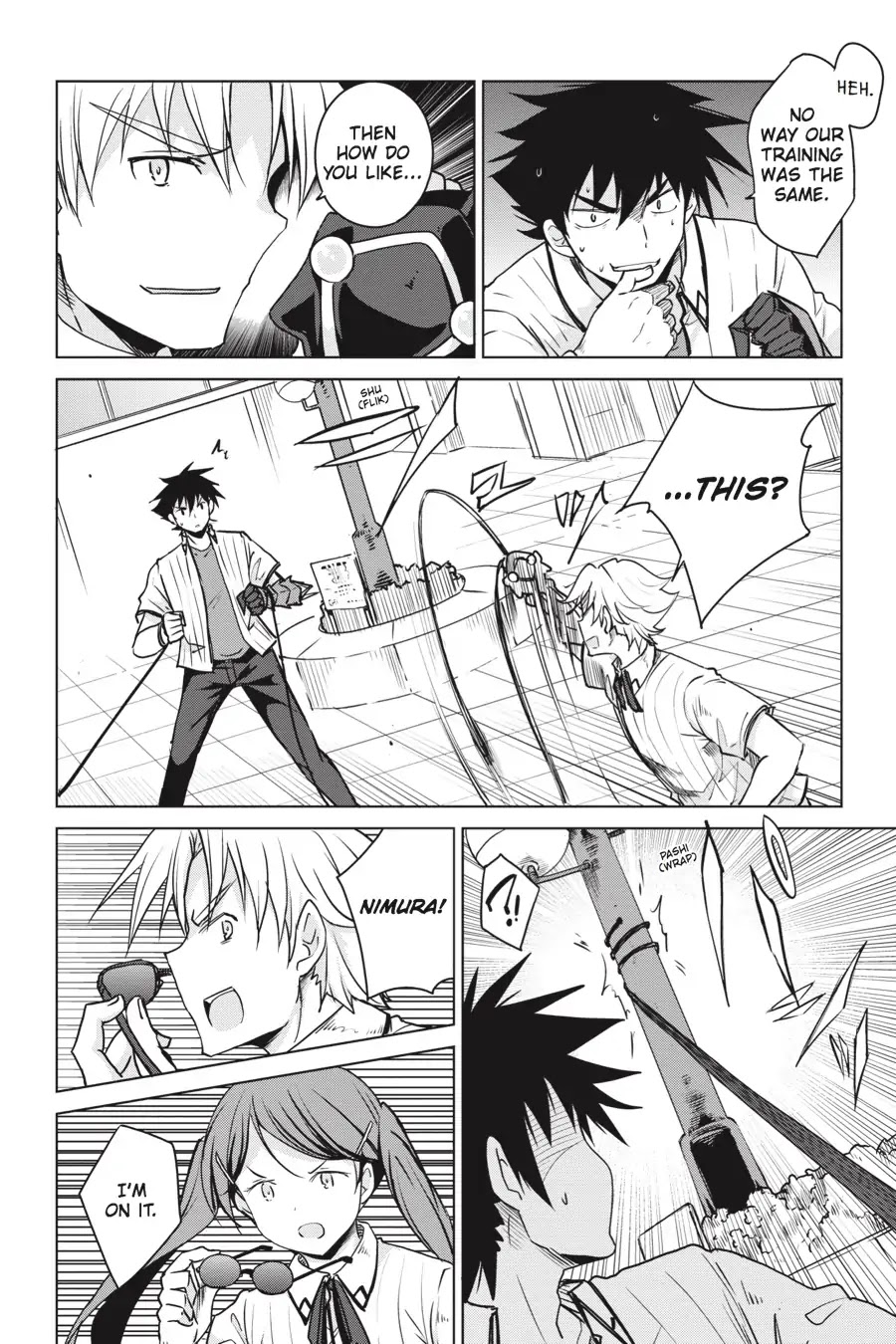 High-School DxD Chapter 70 page 8 - Chapter 70: President VS. Council President - The Battle's First Half! (Part 3)