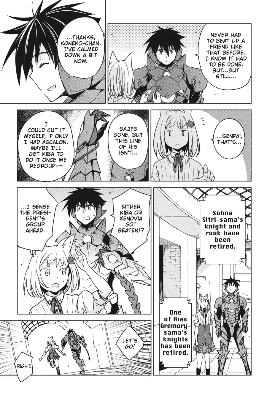 High-School DxD Chapter 73 page 13 - Chapter 73: President VS. Council President - The Battle's Second Half! (Part 1)