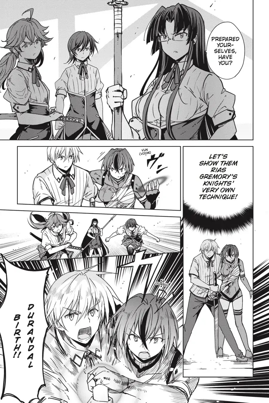 High-School DxD Chapter 73 page 5 - Chapter 73: President VS. Council President - The Battle's Second Half! (Part 1)