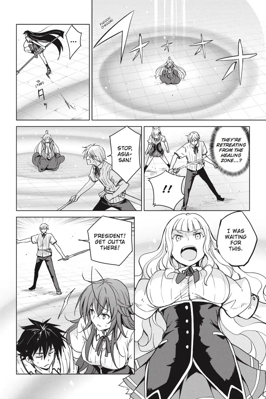 High-School DxD Chapter 74 page 14 - Chapter 74: President VS. Council President - The Battle's Second Half! (Part 2)