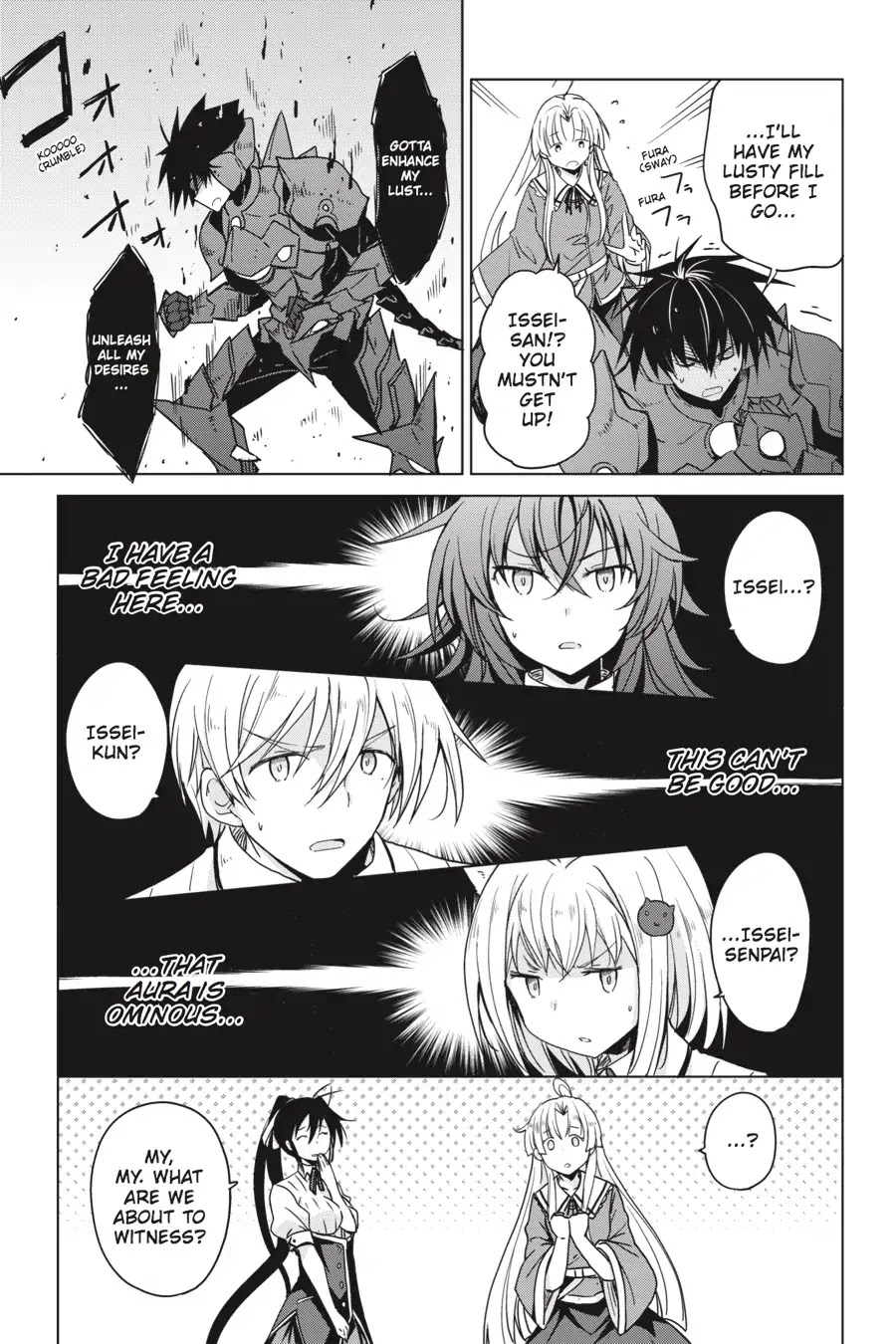 High-School DxD Chapter 74 page 3 - Chapter 74: President VS. Council President - The Battle's Second Half! (Part 2)