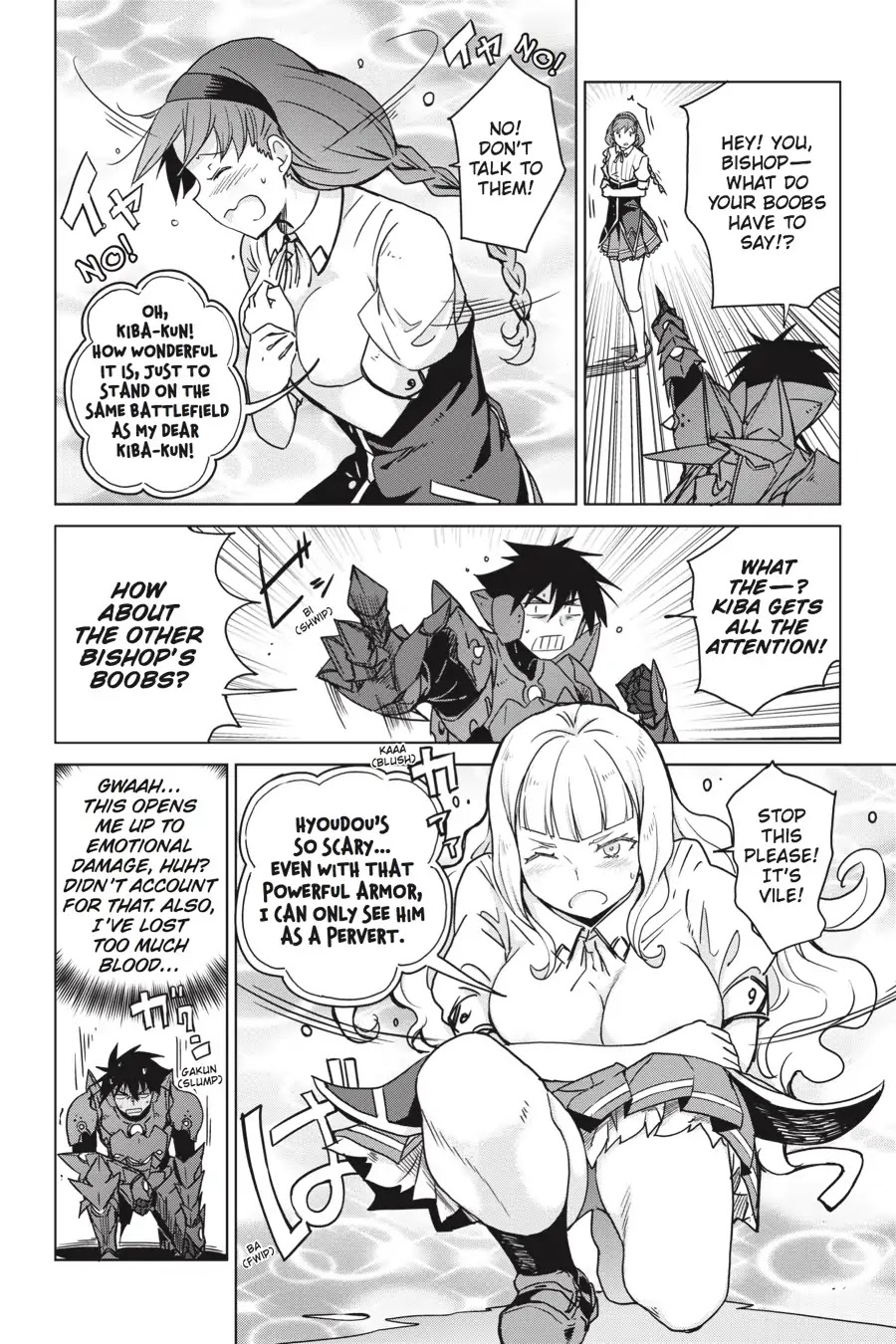 High-School DxD Chapter 74 page 8 - Chapter 74: President VS. Council President - The Battle's Second Half! (Part 2)