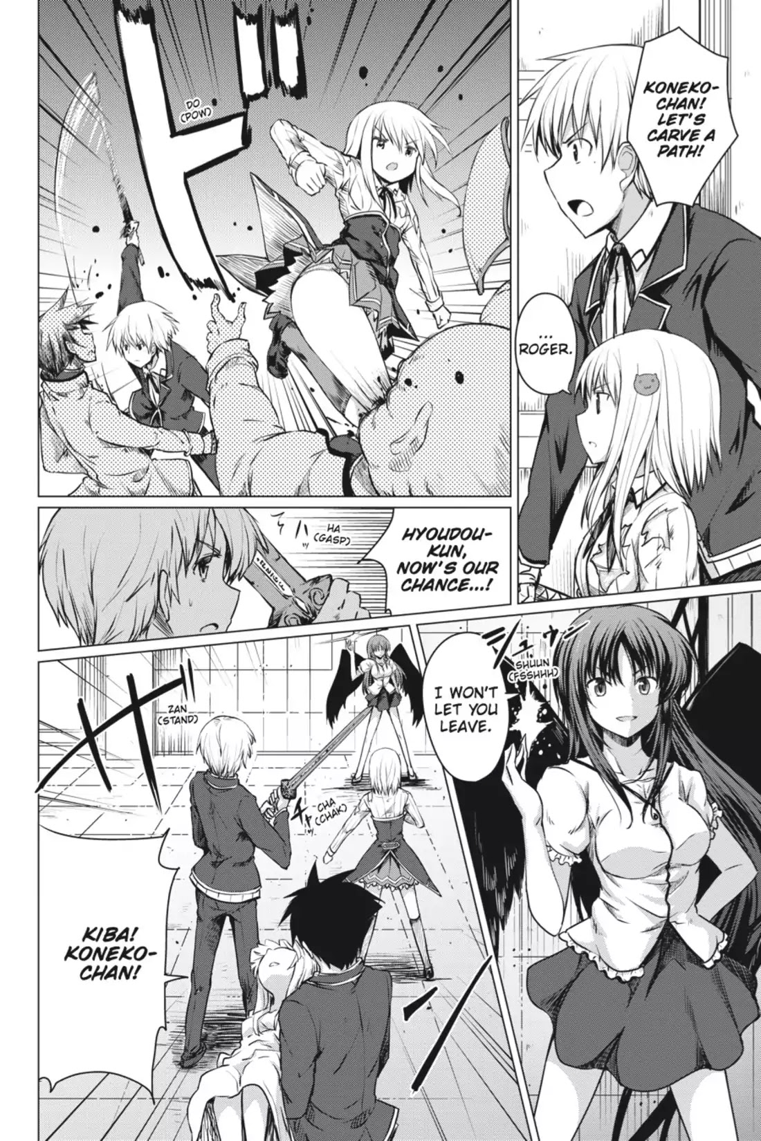 High-School DxD Chapter 8 page 12 - Chapter 8: I'll Beat The Angel!