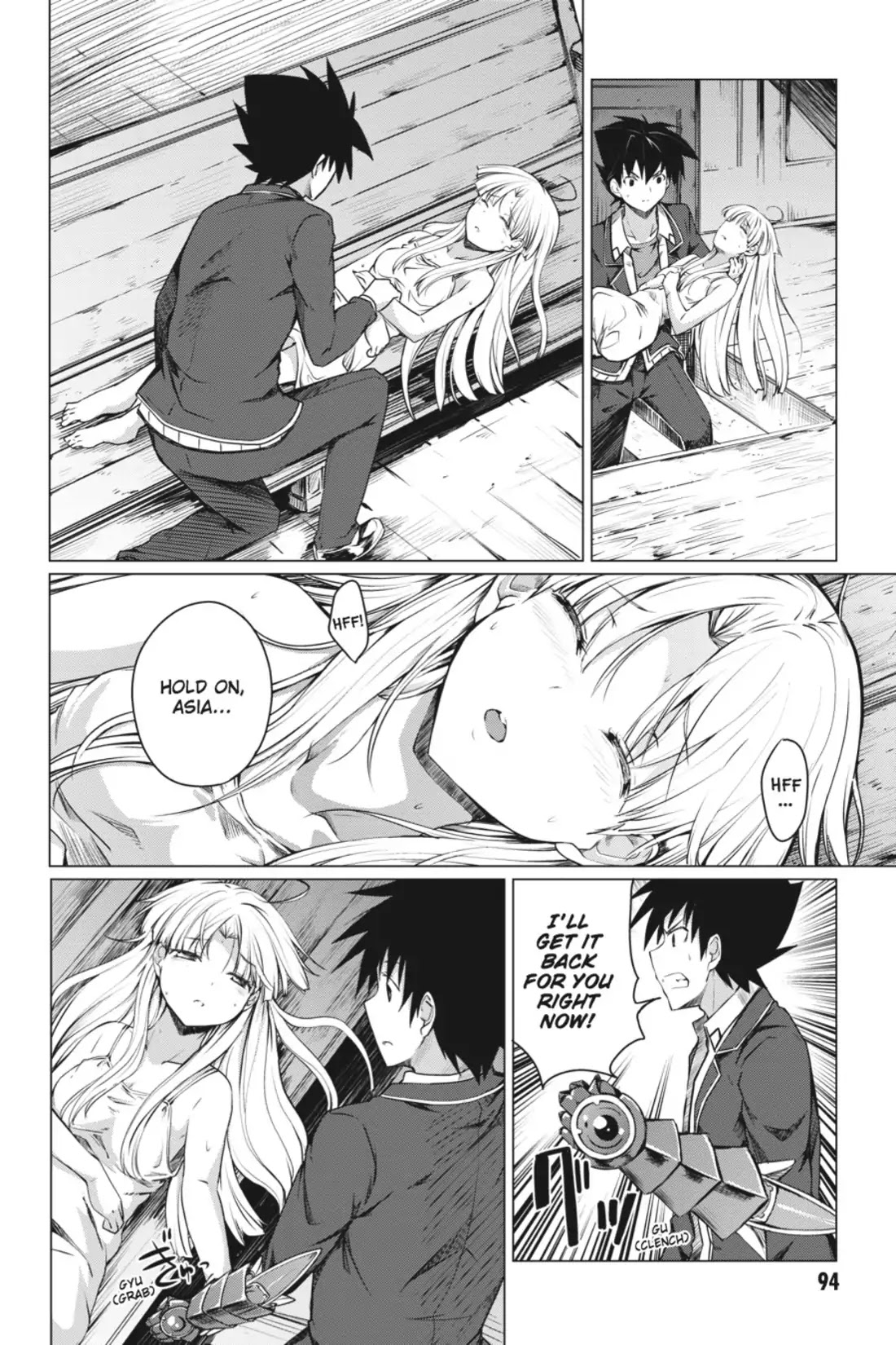 High-School DxD Chapter 8 page 14 - Chapter 8: I'll Beat The Angel!