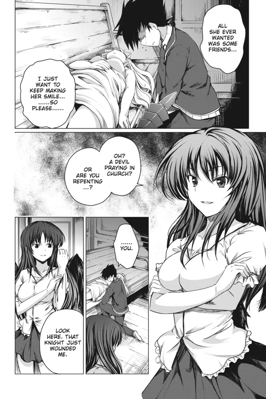 High-School DxD Chapter 8 page 20 - Chapter 8: I'll Beat The Angel!