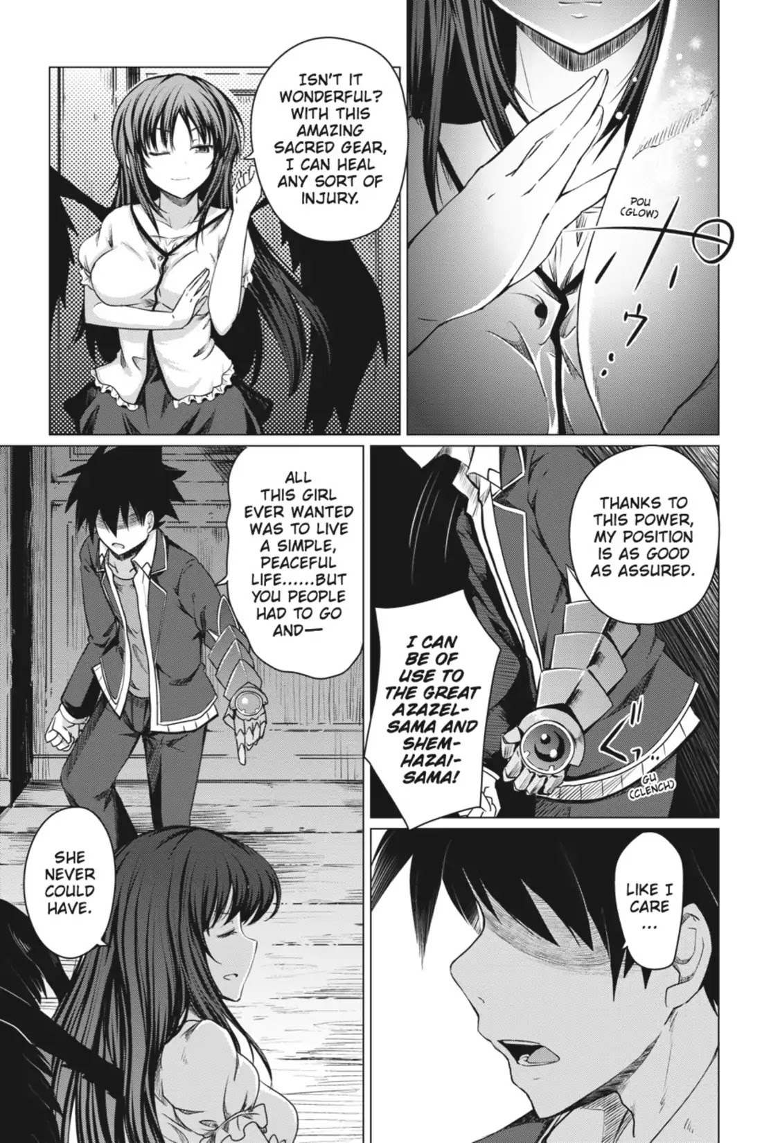 High-School DxD Chapter 8 page 21 - Chapter 8: I'll Beat The Angel!