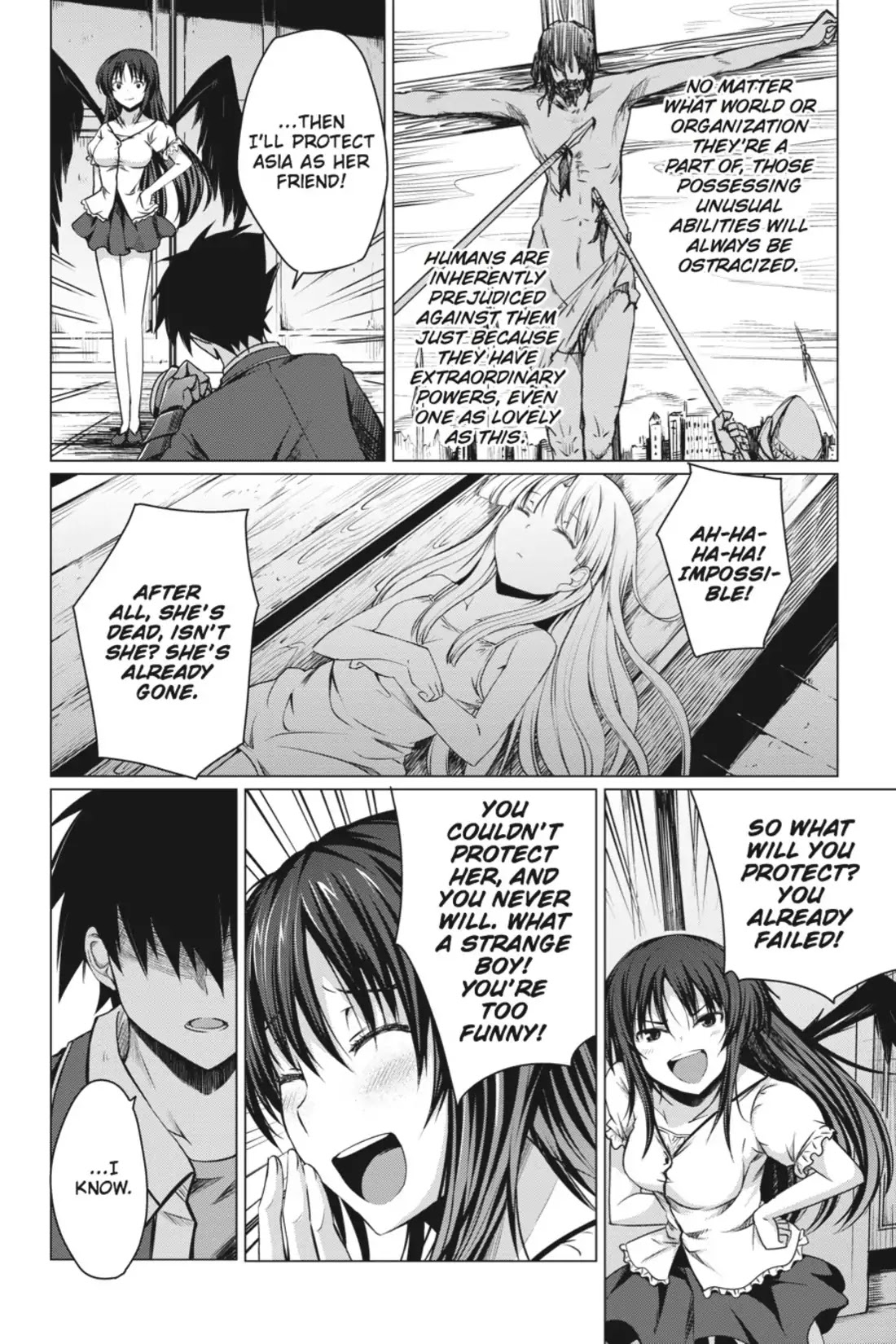 High-School DxD Chapter 8 page 22 - Chapter 8: I'll Beat The Angel!