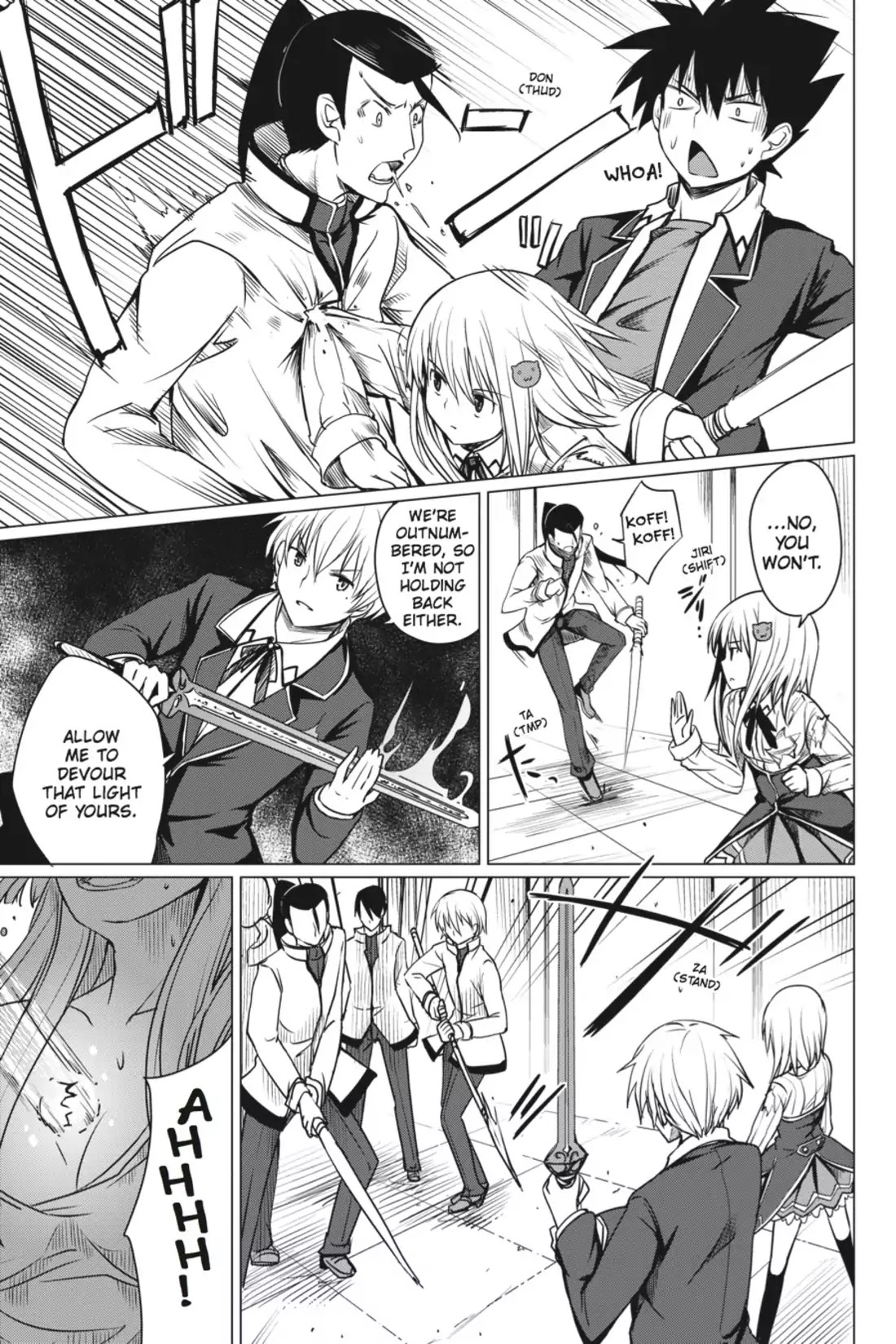 High-School DxD Chapter 8 page 3 - Chapter 8: I'll Beat The Angel!