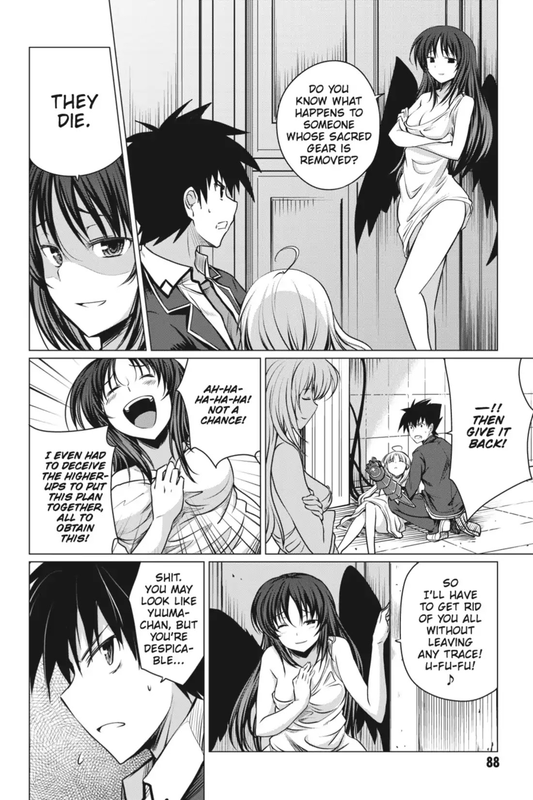 High-School DxD Chapter 8 page 8 - Chapter 8: I'll Beat The Angel!