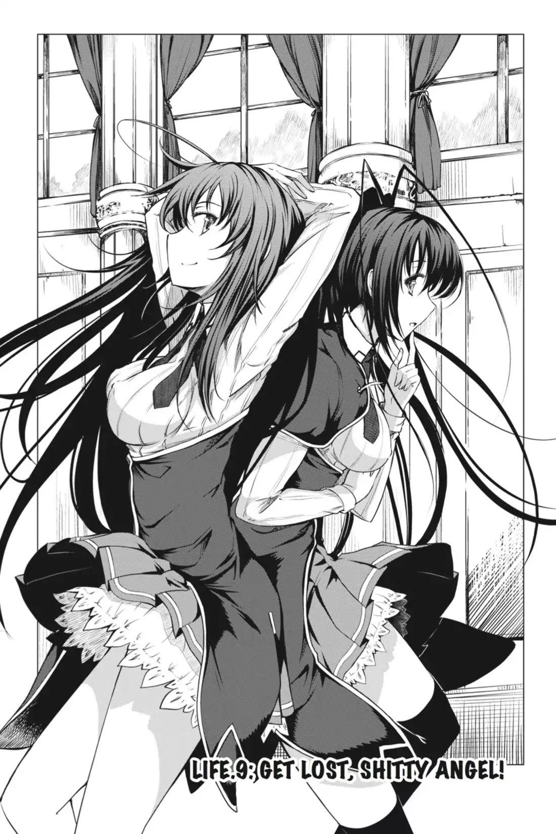 High-School DxD Chapter 9 page 1 - Chapter 9: Get Lost, Shitty Angel!
