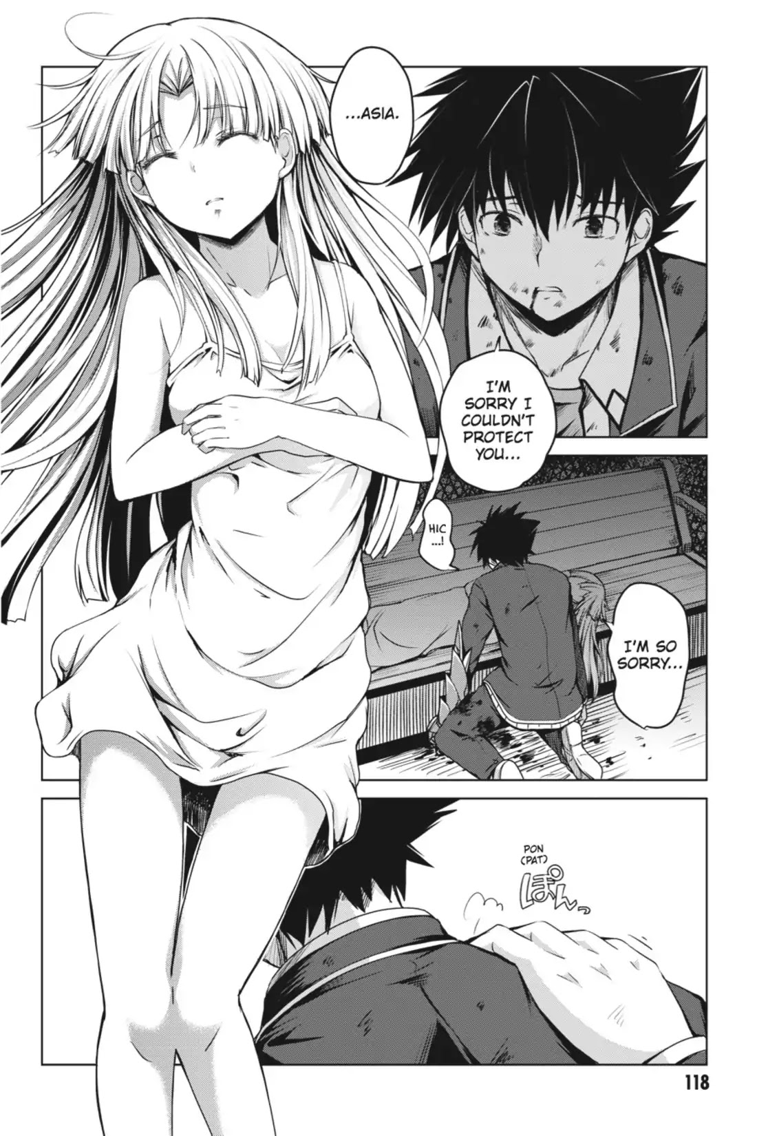 High-School DxD Chapter 9 page 12 - Chapter 9: Get Lost, Shitty Angel!