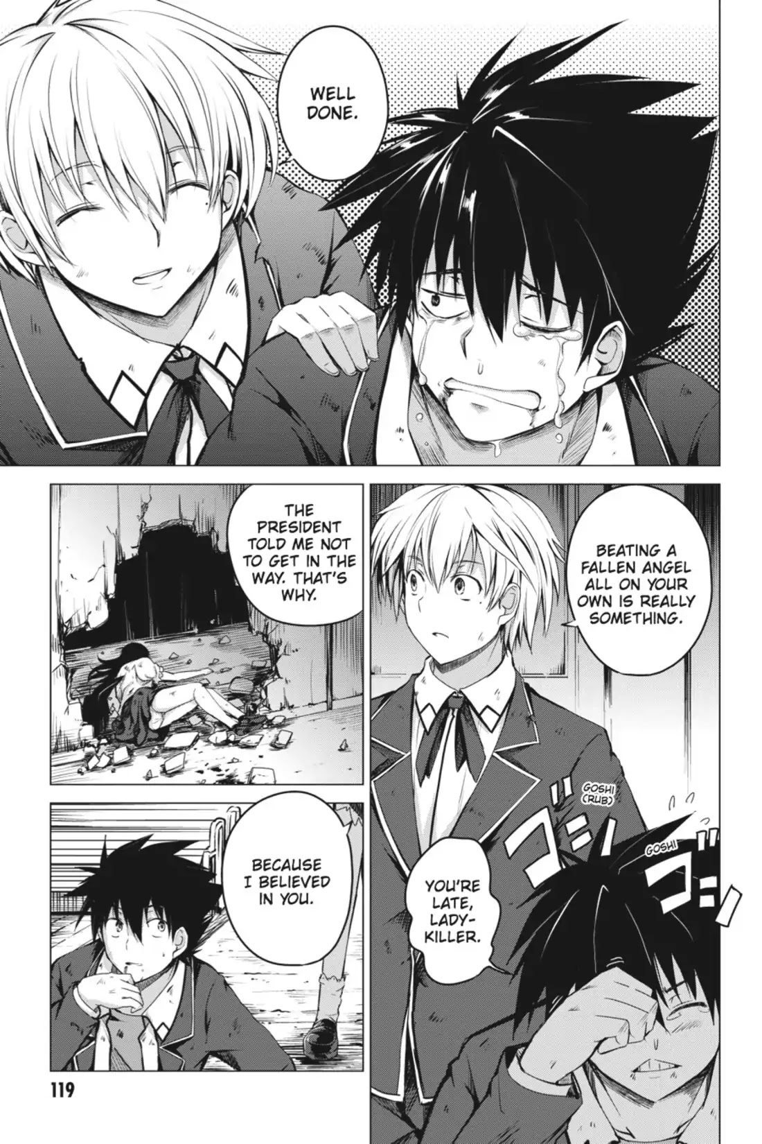High-School DxD Chapter 9 page 13 - Chapter 9: Get Lost, Shitty Angel!