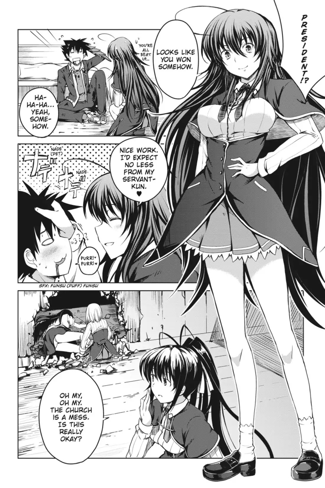 High-School DxD Chapter 9 page 14 - Chapter 9: Get Lost, Shitty Angel!