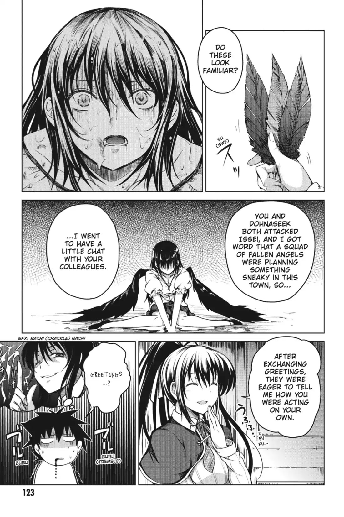 High-School DxD Chapter 9 page 17 - Chapter 9: Get Lost, Shitty Angel!