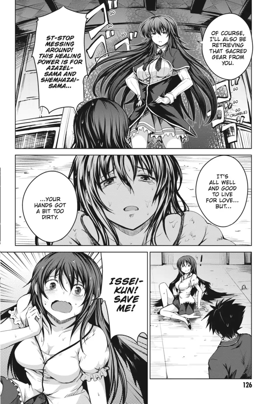 High-School DxD Chapter 9 page 20 - Chapter 9: Get Lost, Shitty Angel!
