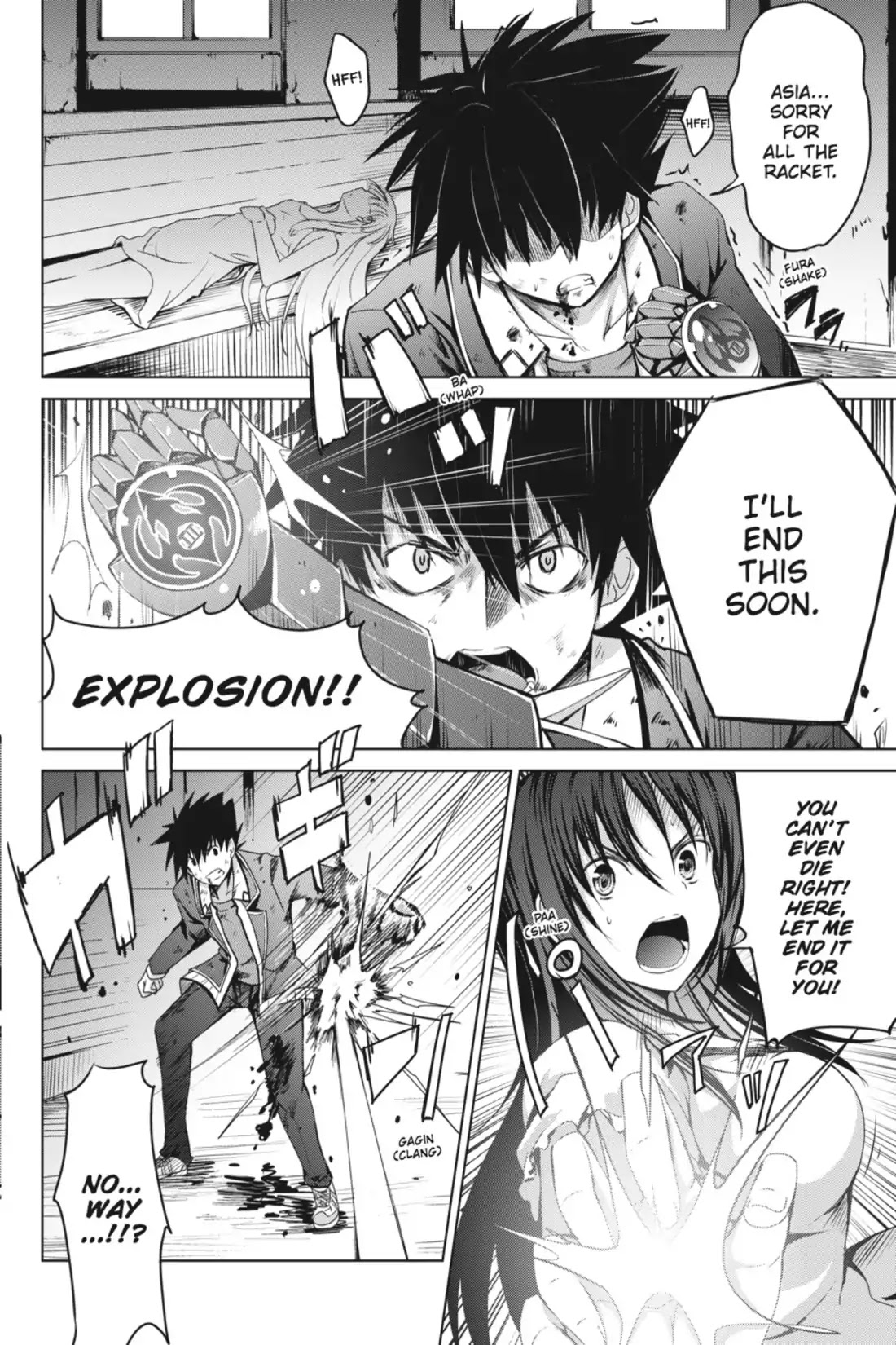 High-School DxD Chapter 9 page 8 - Chapter 9: Get Lost, Shitty Angel!
