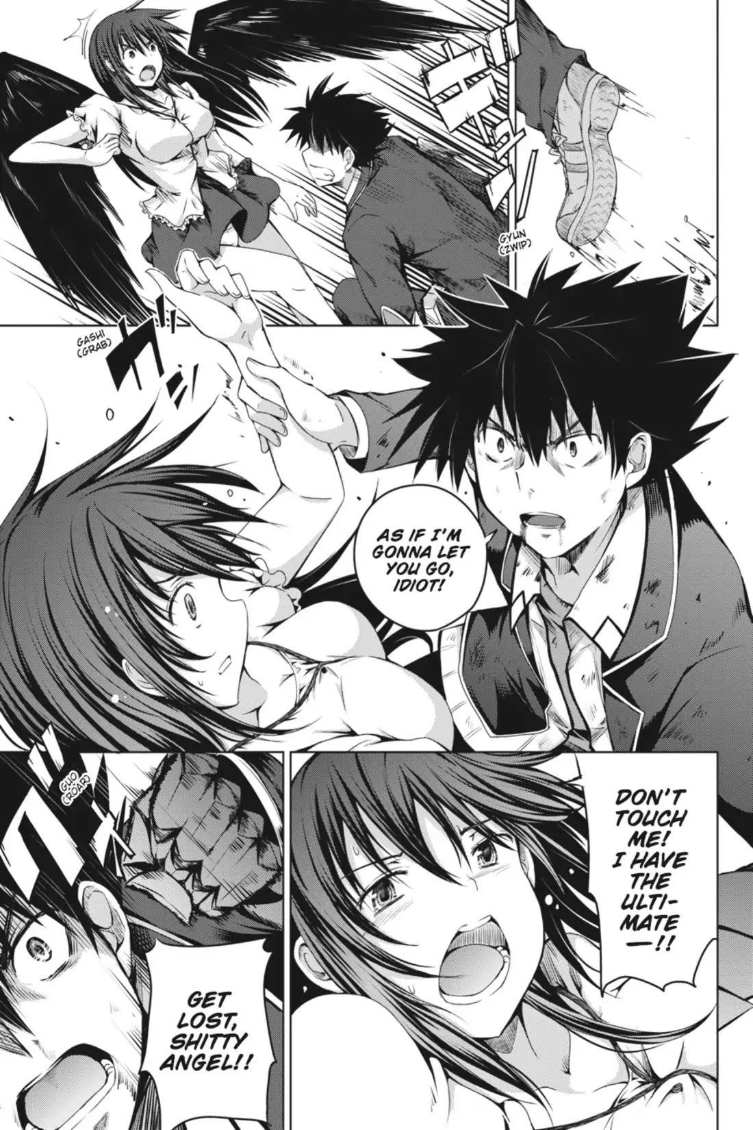 High-School DxD Chapter 9 page 9 - Chapter 9: Get Lost, Shitty Angel!