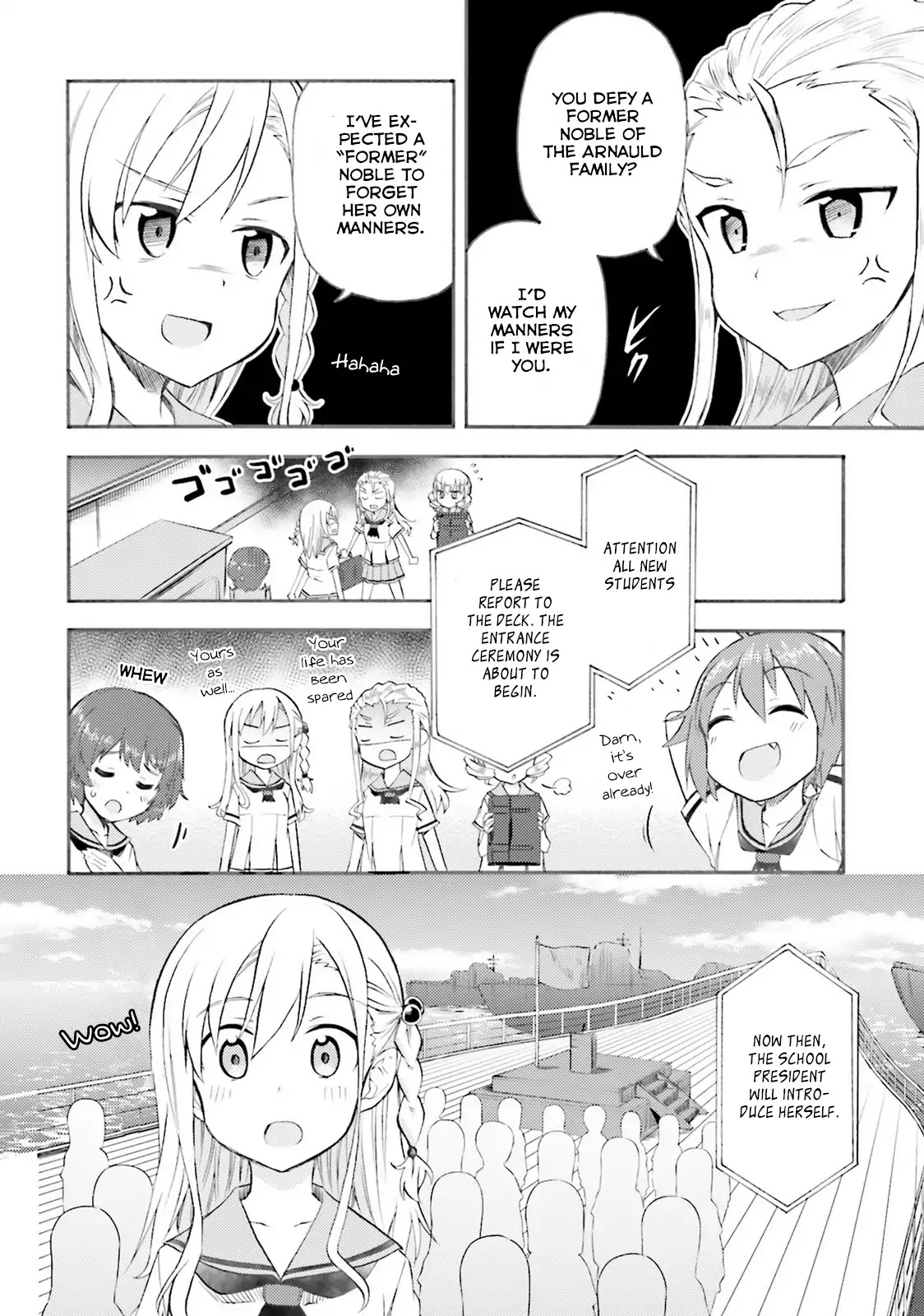 High School Fleet: Maidens of Loreley Chapter 1 page 11 - Chapter 1