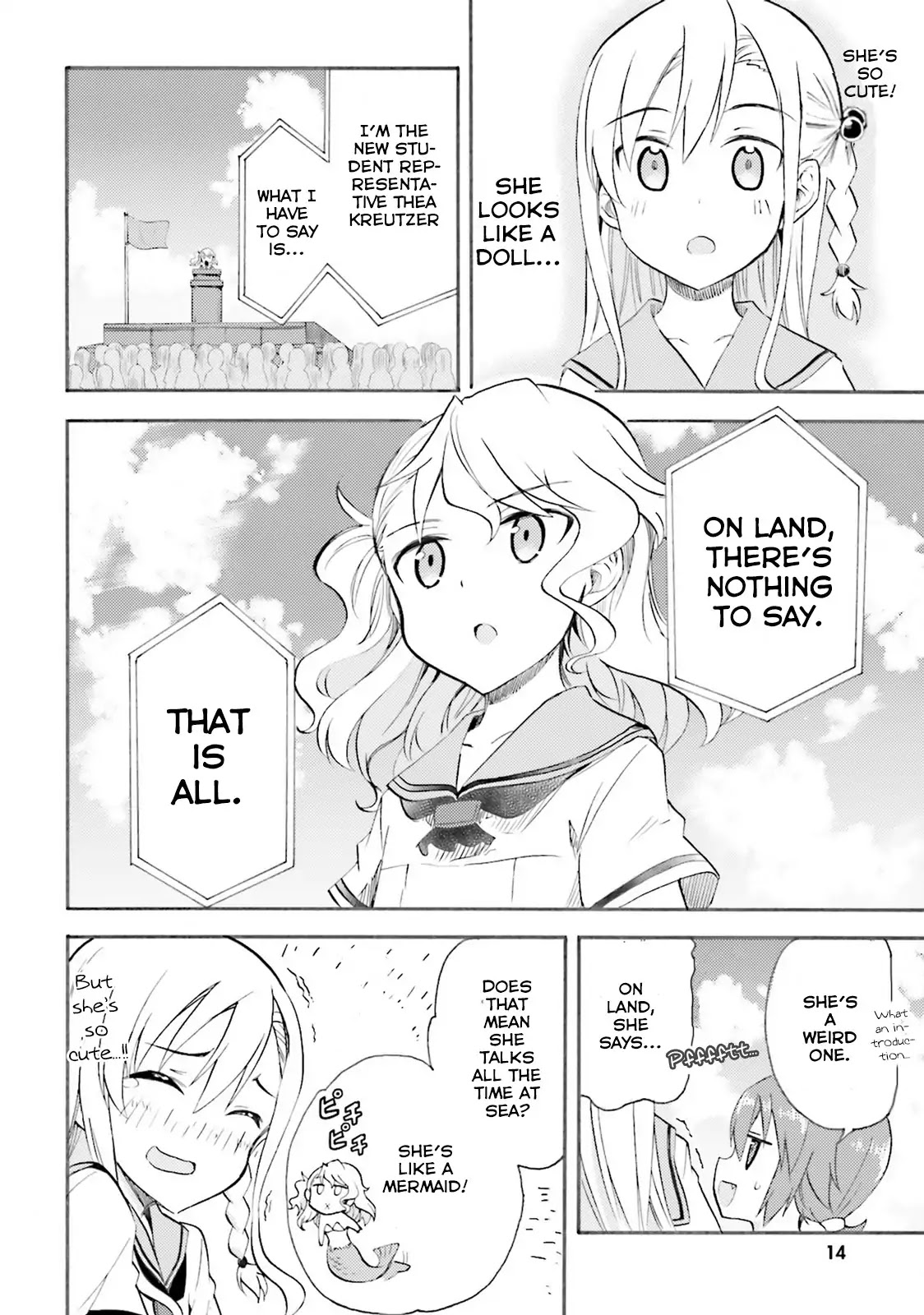 High School Fleet: Maidens of Loreley Chapter 1 page 15 - Chapter 1