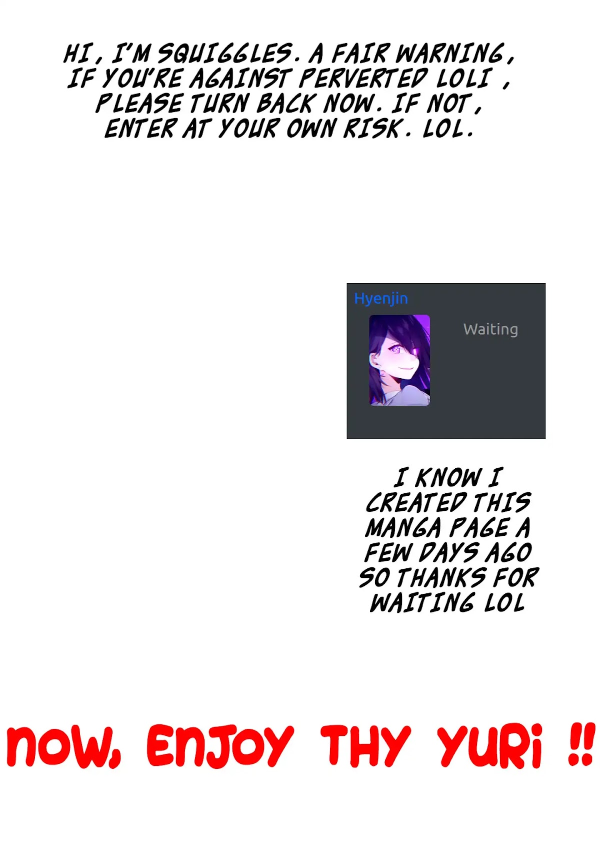 High School Girl and Prince-chan Chapter 1 page 2 - Chapter 1: The Person I Met Is A Little Girl On White Horse...?!