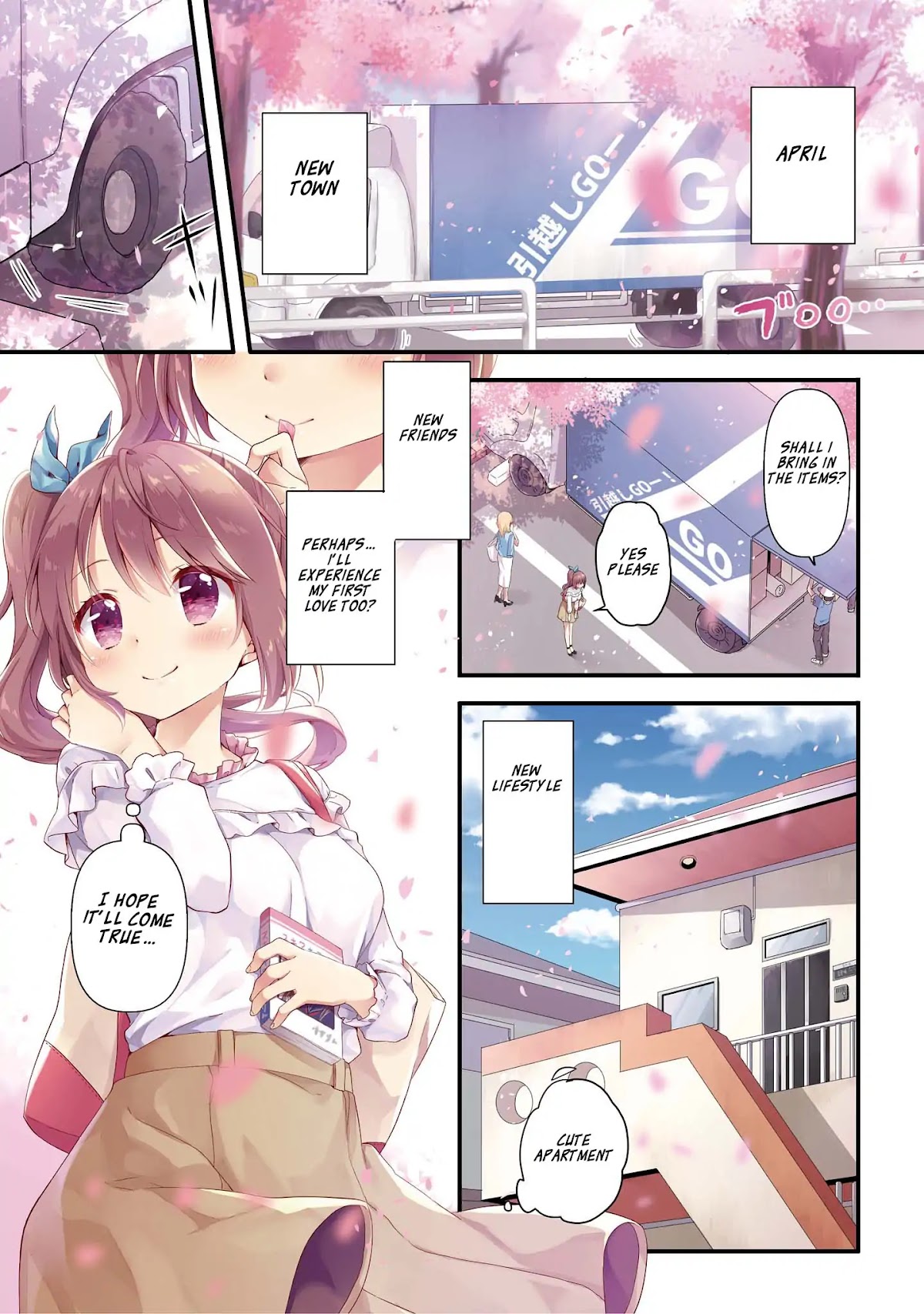 High School Girl and Prince-chan Chapter 1 page 3 - Chapter 1: The Person I Met Is A Little Girl On White Horse...?!