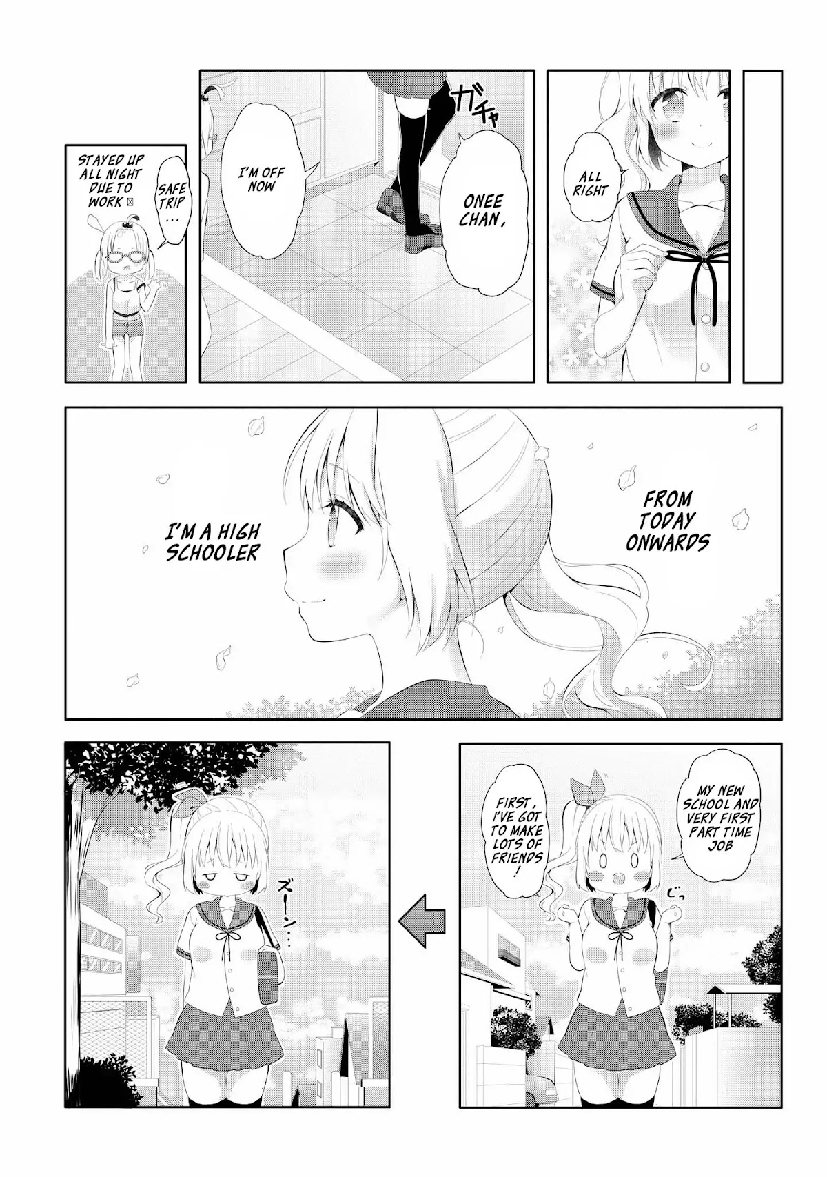 High School Girl and Prince-chan Chapter 1 page 8 - Chapter 1: The Person I Met Is A Little Girl On White Horse...?!