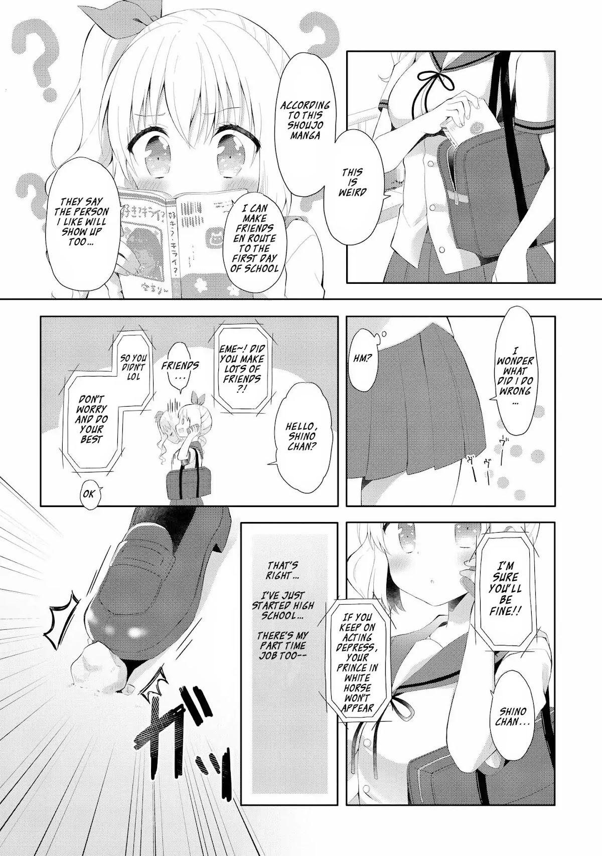 High School Girl and Prince-chan Chapter 1 page 9 - Chapter 1: The Person I Met Is A Little Girl On White Horse...?!