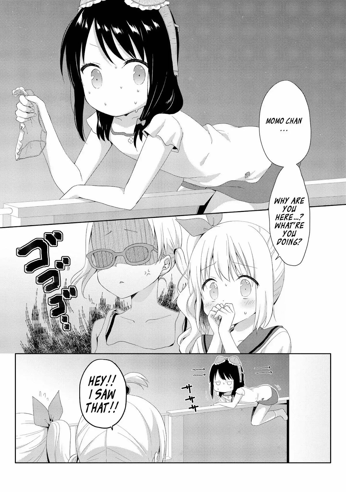 High School Girl and Prince-chan Chapter 2 page 1 - Chapter 2:The Panty Thief is A Little Girl...?!