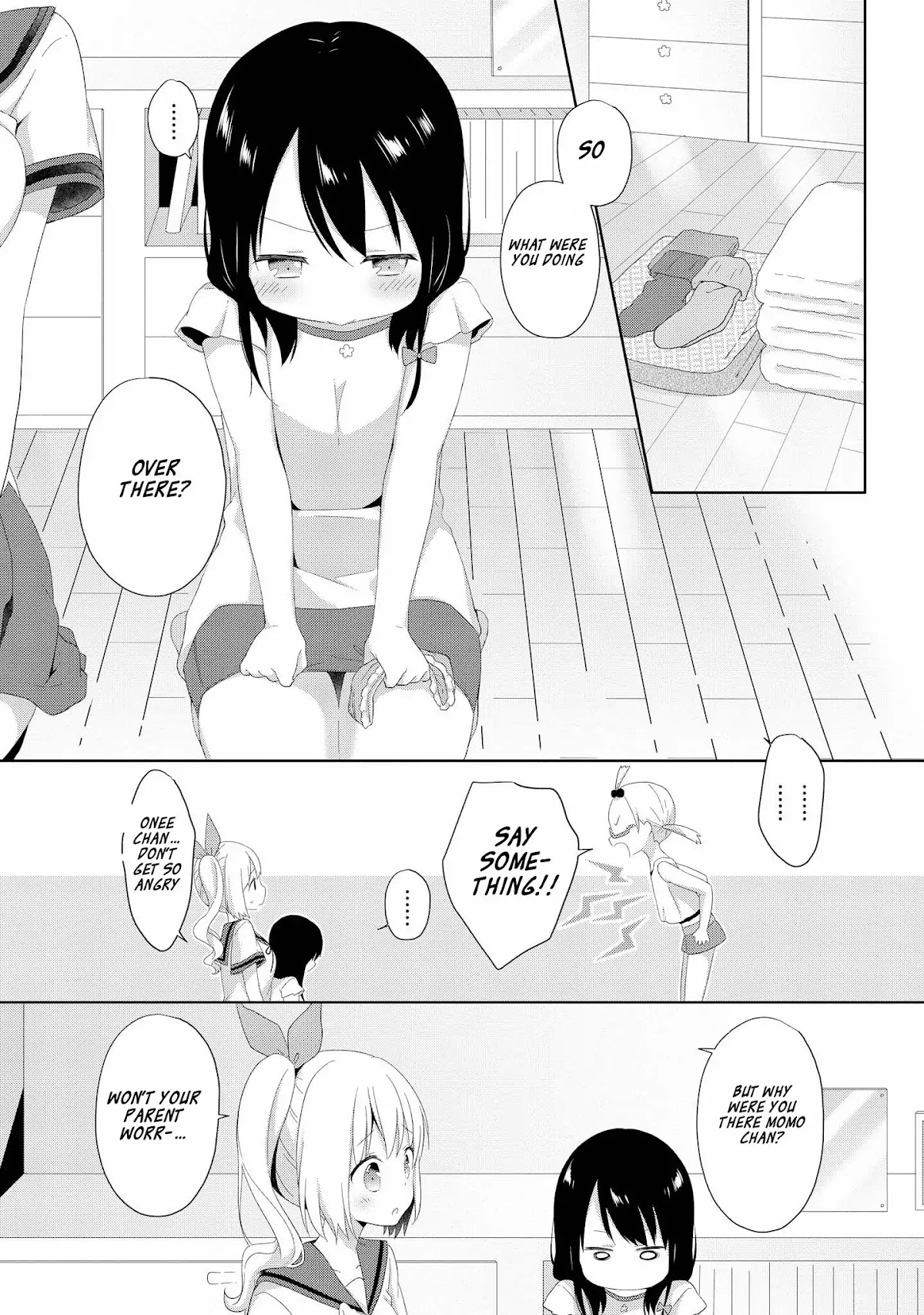 High School Girl and Prince-chan Chapter 2 page 3 - Chapter 2:The Panty Thief is A Little Girl...?!