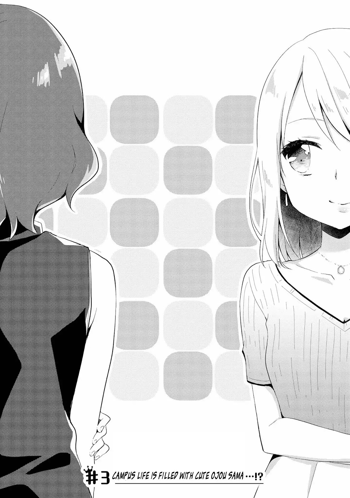 High School Girl and Prince-chan Chapter 3 page 2 - Chapter 3: Campus Life is Filled with Cute Ojou Sama...!?