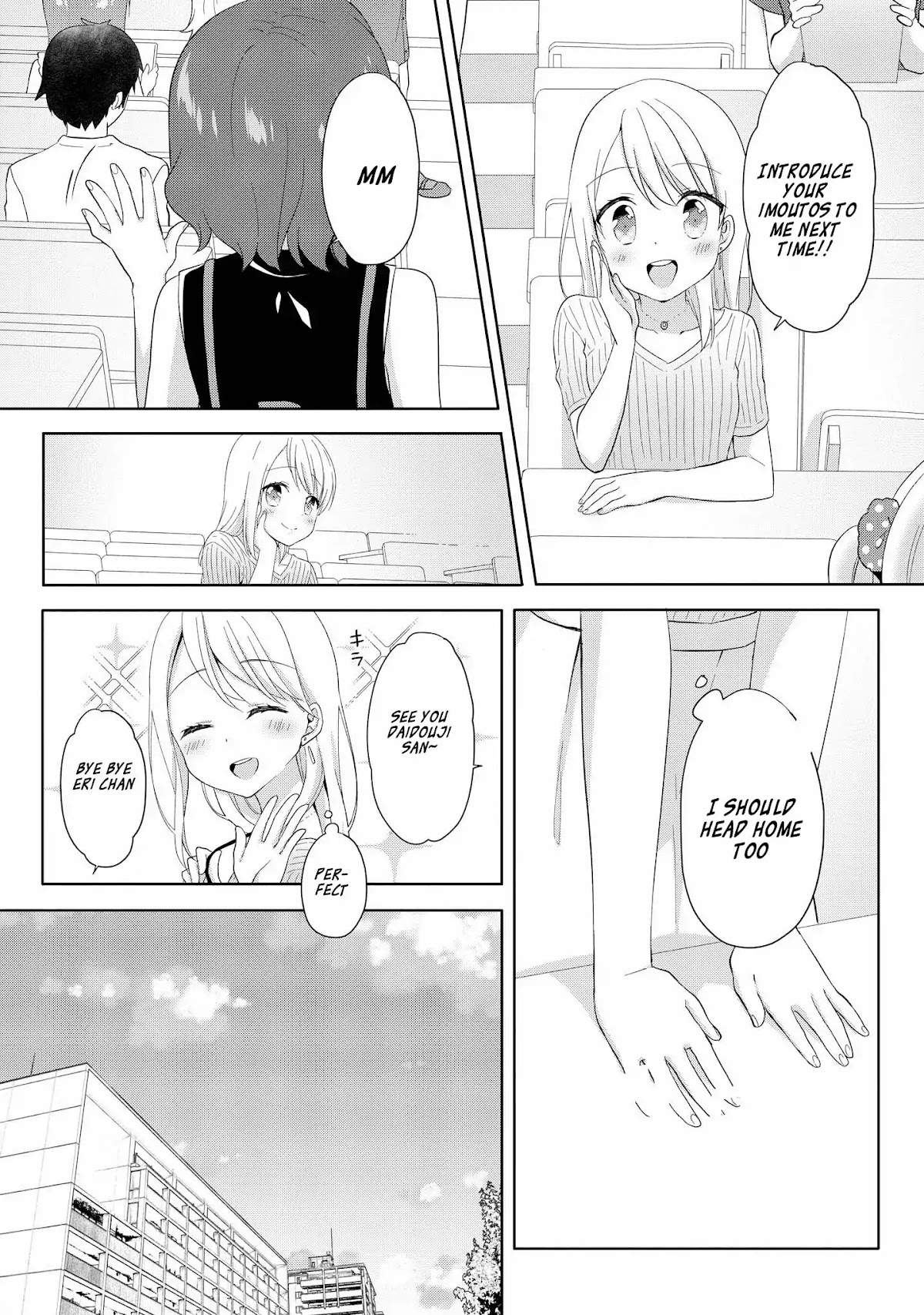 High School Girl and Prince-chan Chapter 3 page 21 - Chapter 3: Campus Life is Filled with Cute Ojou Sama...!?