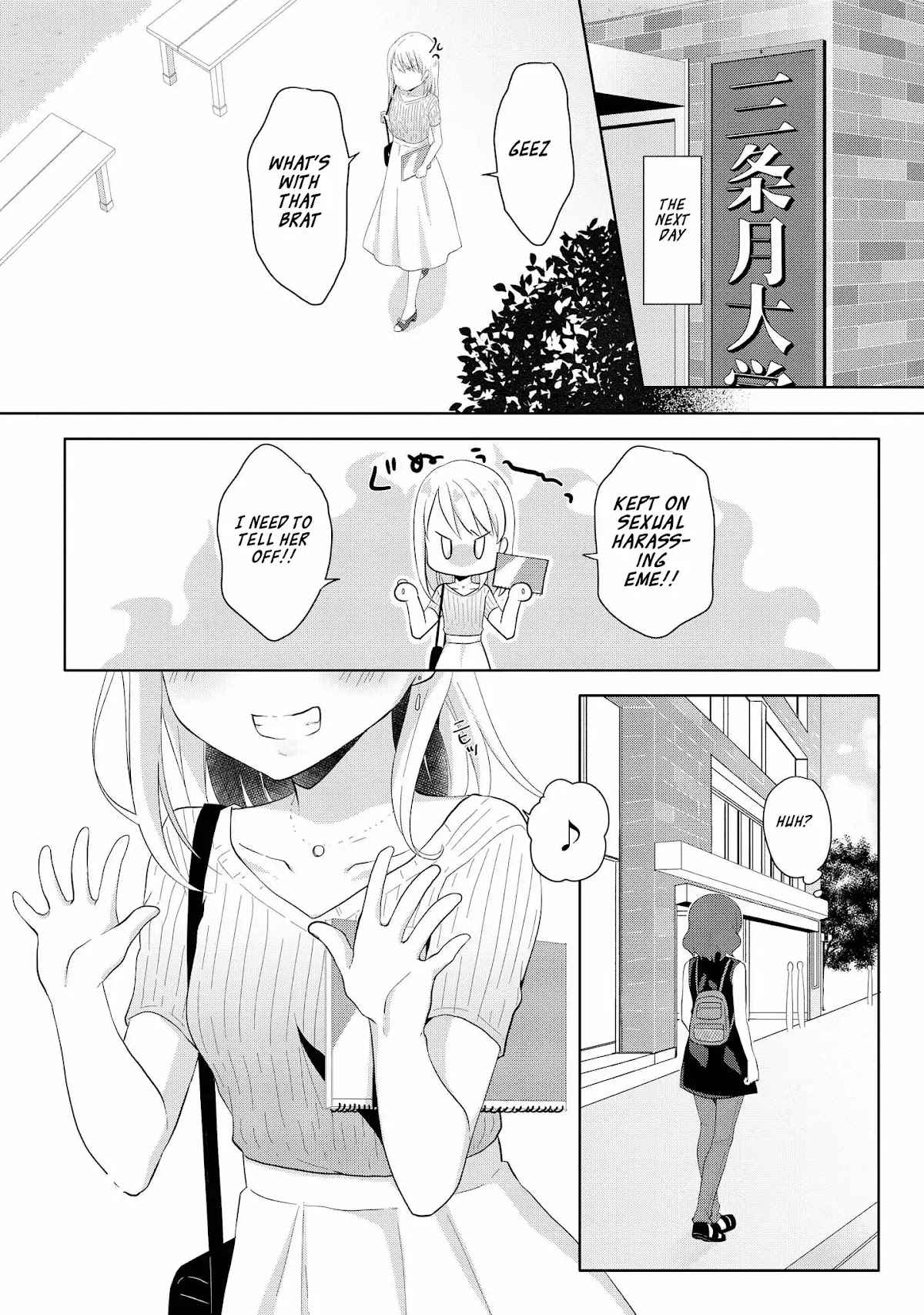 High School Girl and Prince-chan Chapter 3 page 3 - Chapter 3: Campus Life is Filled with Cute Ojou Sama...!?