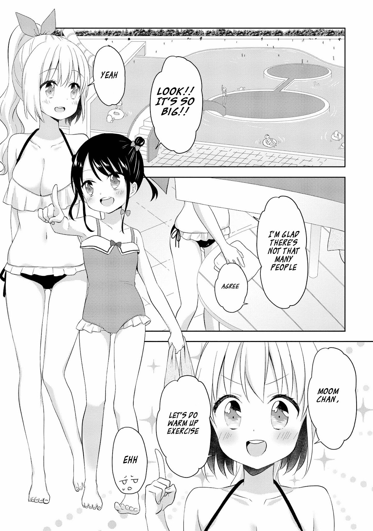 High School Girl and Prince-chan Chapter 4 page 12 - Chapter 4: Going to the Pool with a Beauty in Swimsuit...?! (1st Half)